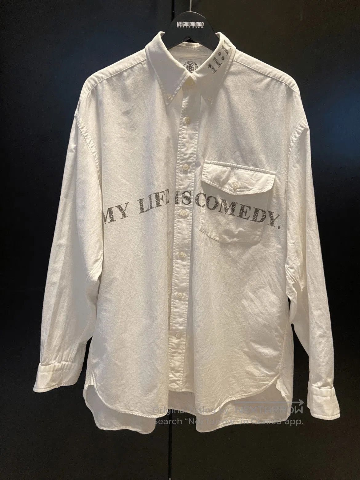 Takahiromiyashita The Soloist. The Soloist x J.Press 20AW Joker "my life is comedy" Shirt. Size US M / EU 48-50 / 2 - 1 Thumbnail