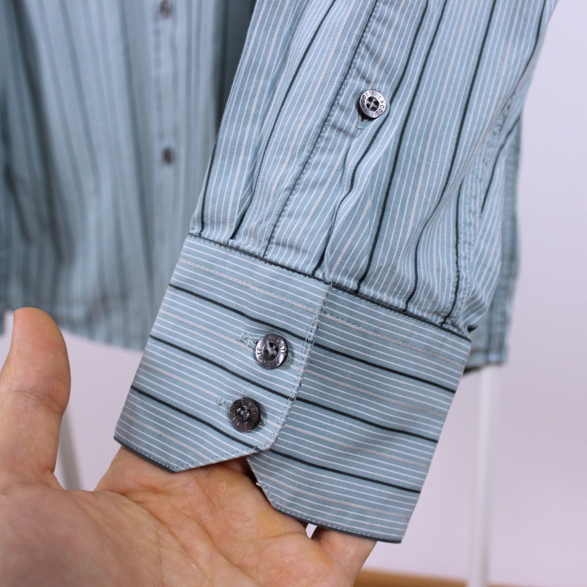 Lacoste Vintage Lacoste Long Sleeve Shirt Size US M / EU 48-50 / 2 - 6 Thumbnail