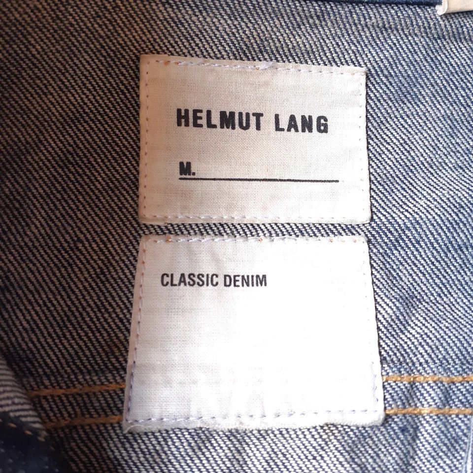 Helmut Lang HELMUT LANG 1999 Folded Sleeves Denim Jacket Women Size XS / US 0-2 / IT 36-38 - 7 Thumbnail