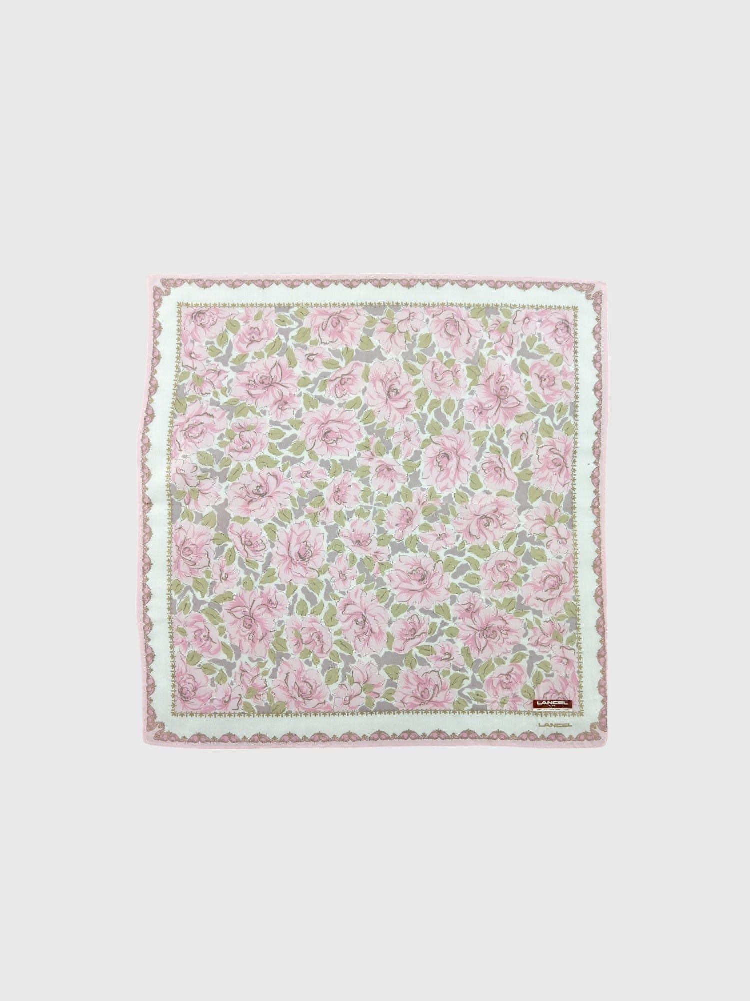 Lancel Vintage Lancel Handkerchief Neckerchief Bandana H151G Size ONE SIZE - 2 Thumbnail