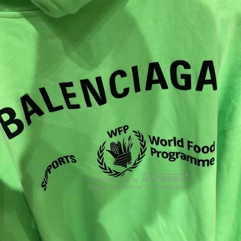 Balenciaga Balenciaga Food Program lettering hoodie Size US XS / EU 42 / 0 - 7 Thumbnail