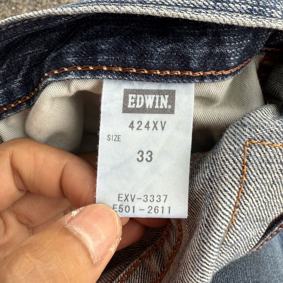 Edwin VINTAGE EDWIN 503 FADED DENIM JEAN PANTS Size US 35 - 13 Thumbnail