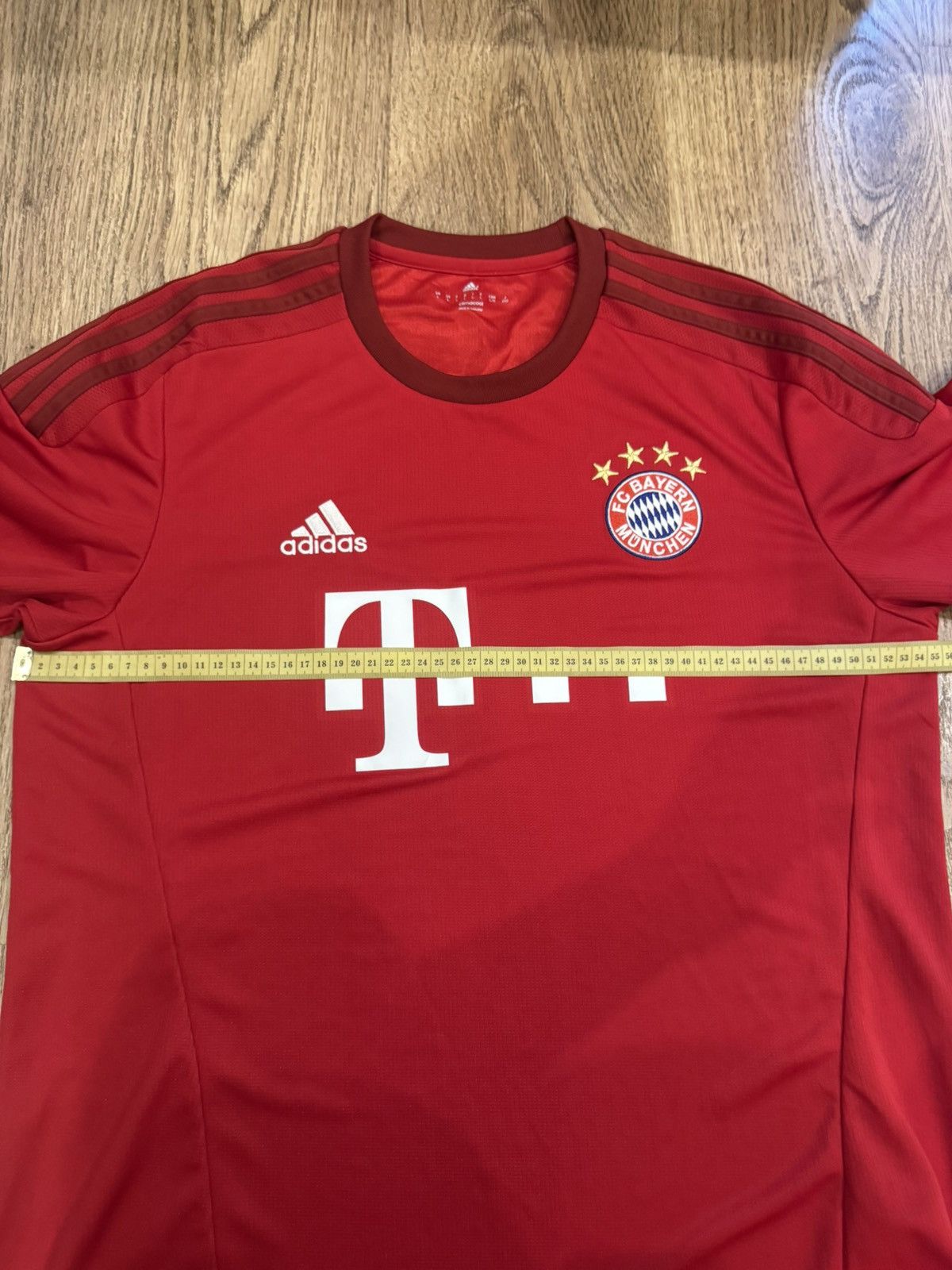 Adidas BAYERN MÜNICH 2015 2016 HOME FOOTBALL SHIRT ADIDAS sz L MEN Size US L / EU 52-54 / 3 - 3 Thumbnail