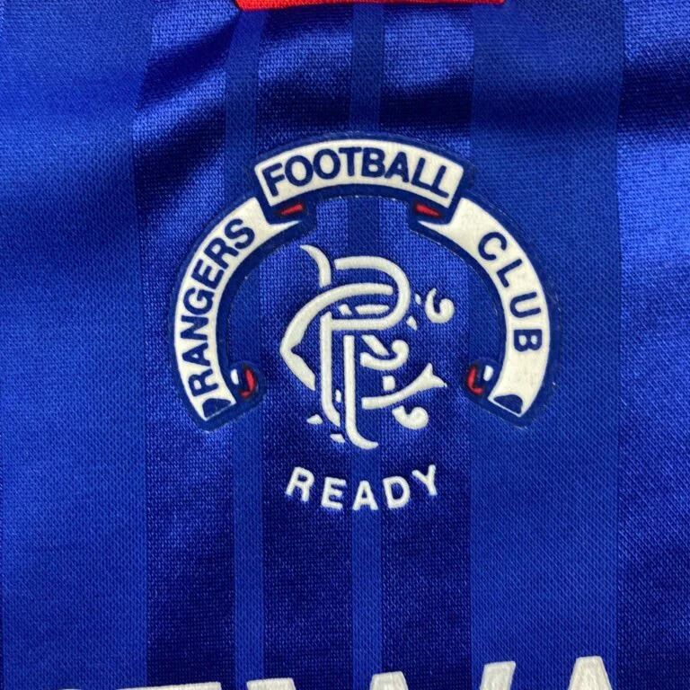 Adidas Rangers 1992-94 Adidas home football jersey size XL Size US XL / EU 56 / 4 - 4 Thumbnail