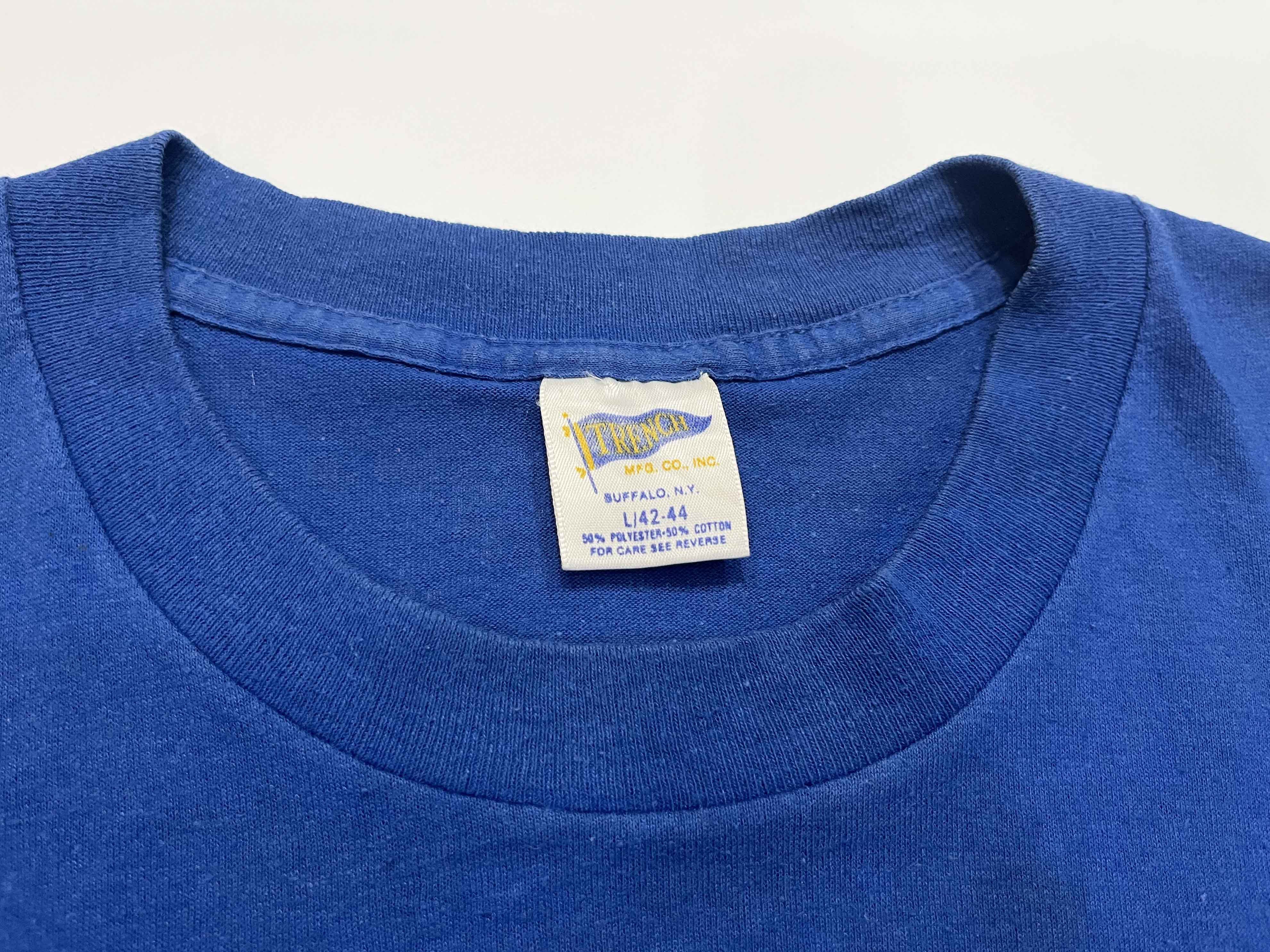 NBA Vintage Trench 1989 NBA Detroit Pistons Basketball T-Shirt Size US L / EU 52-54 / 3 - 3 Thumbnail