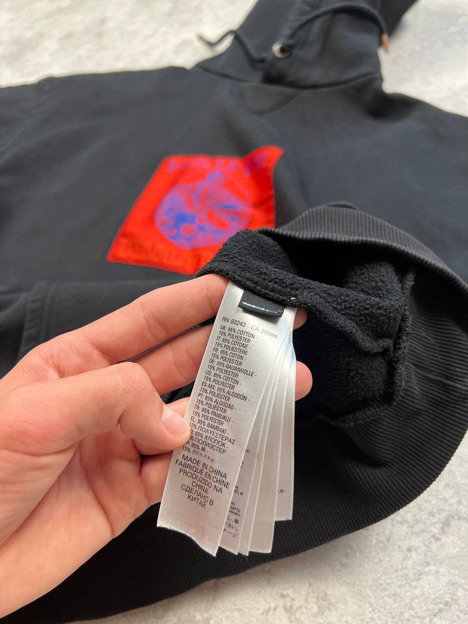 Diesel Diesel Haute Kultur Black Hoodie Big Logo Size US S / EU 44-46 / 1 - 18 Thumbnail