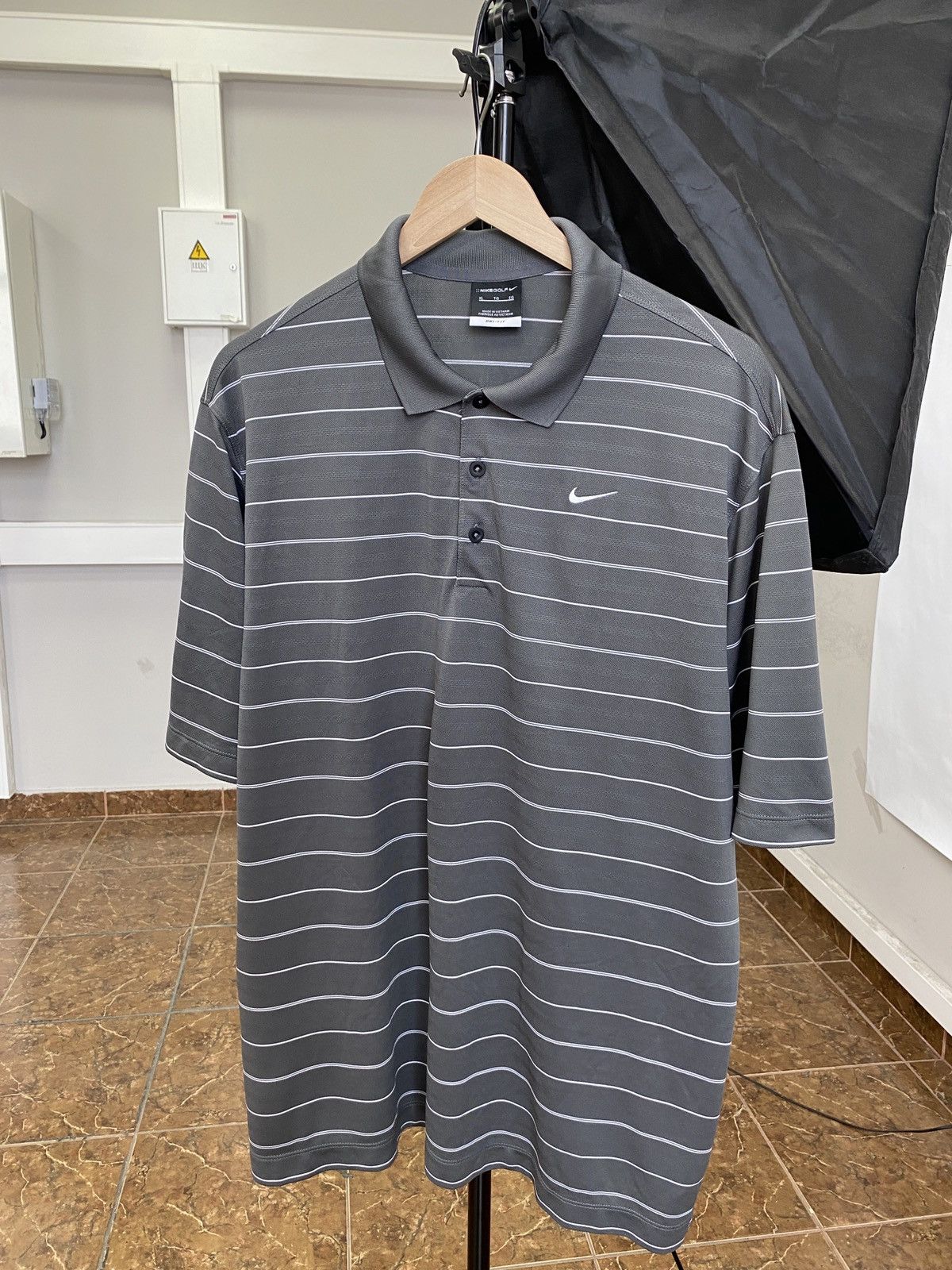 00s nike golf vtg カットソー Y2K adidas polo VTG Y2K NIKE TIGER WOODS GOLF 100% COTTON STRIPED