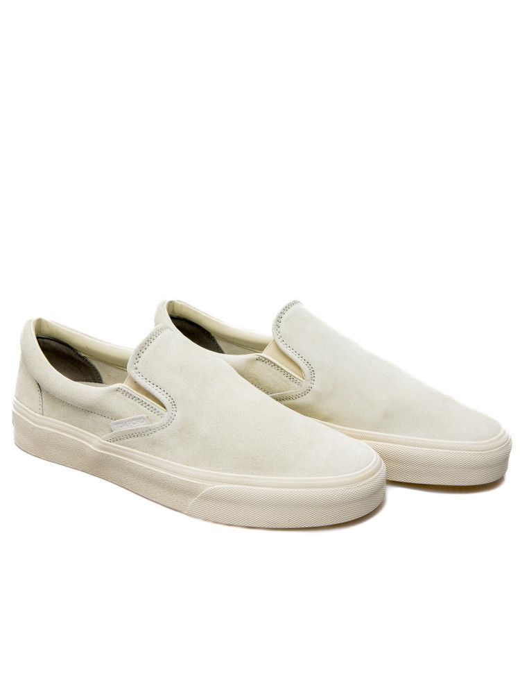 Tom Ford o1w1db10225 J1368 Suede Jude Slip on Sneakers in White Size US 12 / EU 45 - 2 Thumbnail
