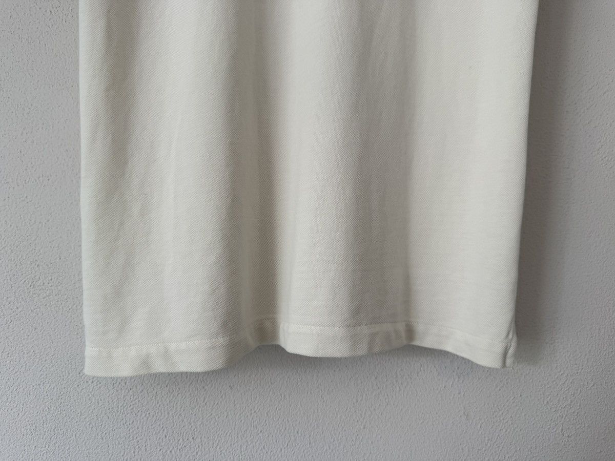 Tom Ford Tom Ford Classic Ivory Piqué Polo Shirt Size US M / EU 48-50 / 2 - 11 Thumbnail