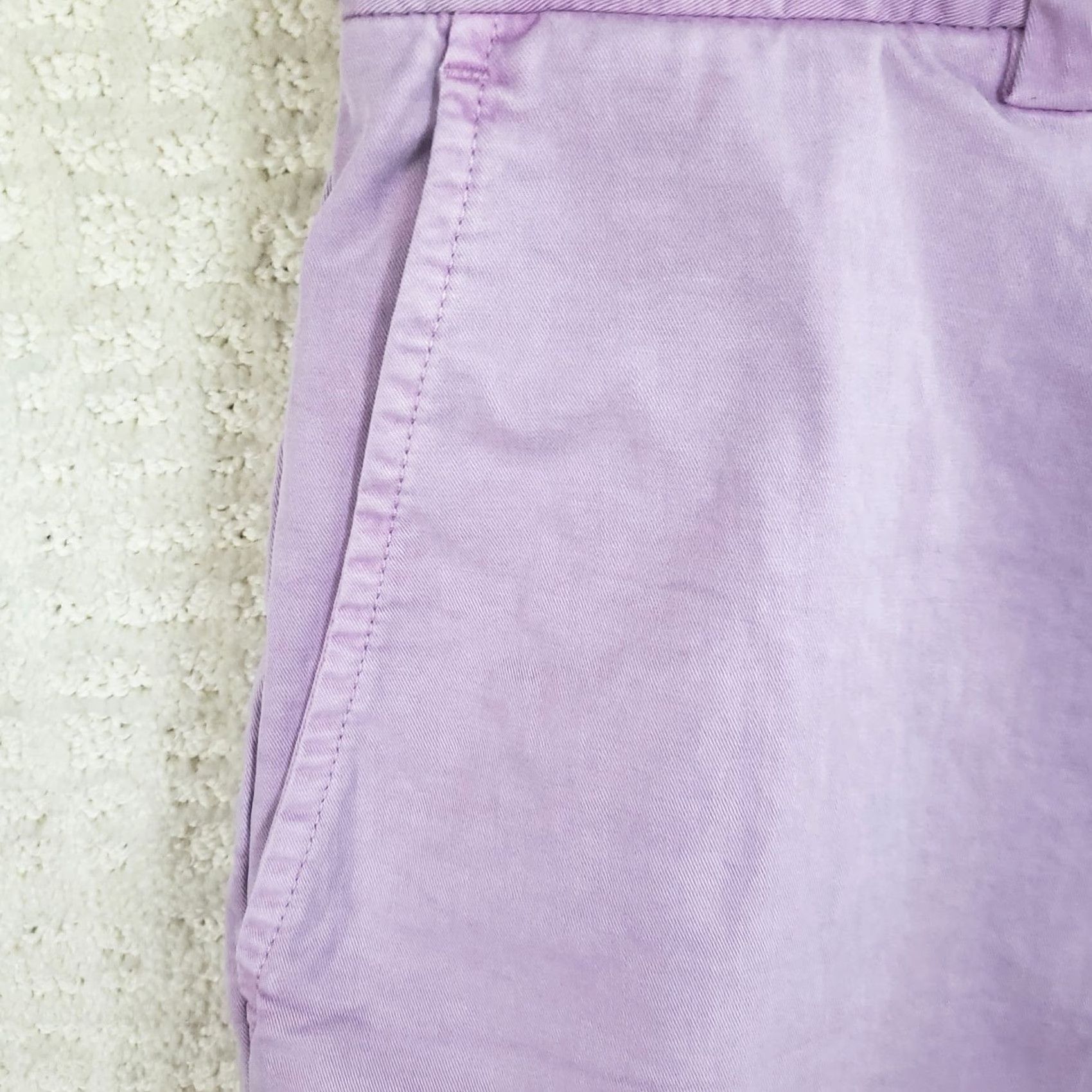 Vineyard Vines Vineyard Vines Breaker Shorts Men 35x9" Lavender Purple Performance Chino Casual Size US 35 - 6 Thumbnail