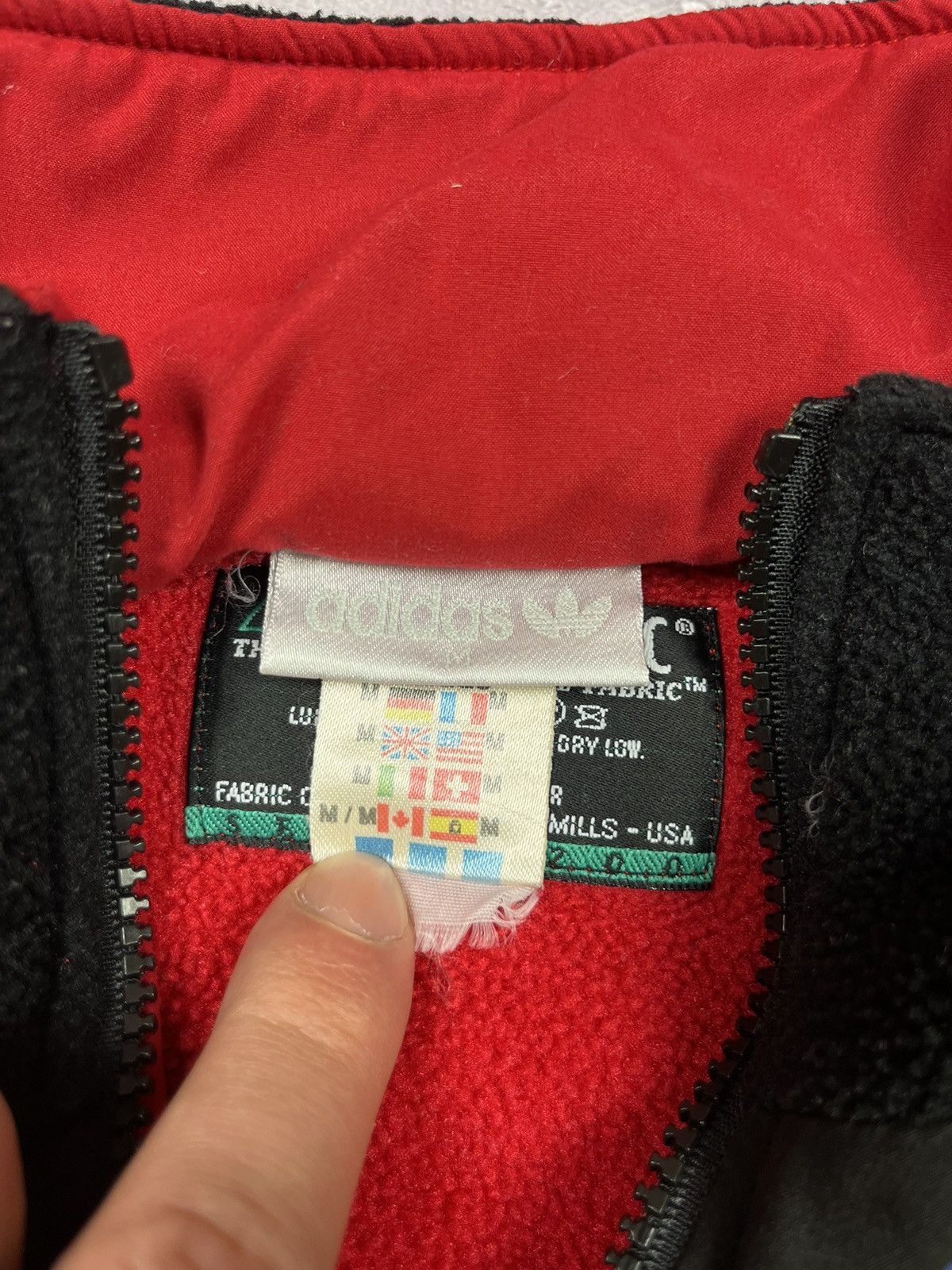 Adidas RARE! Vintage Adidas Winspeed Fleece Jacket Polartec Size US M / EU 48-50 / 2 - 10 Thumbnail