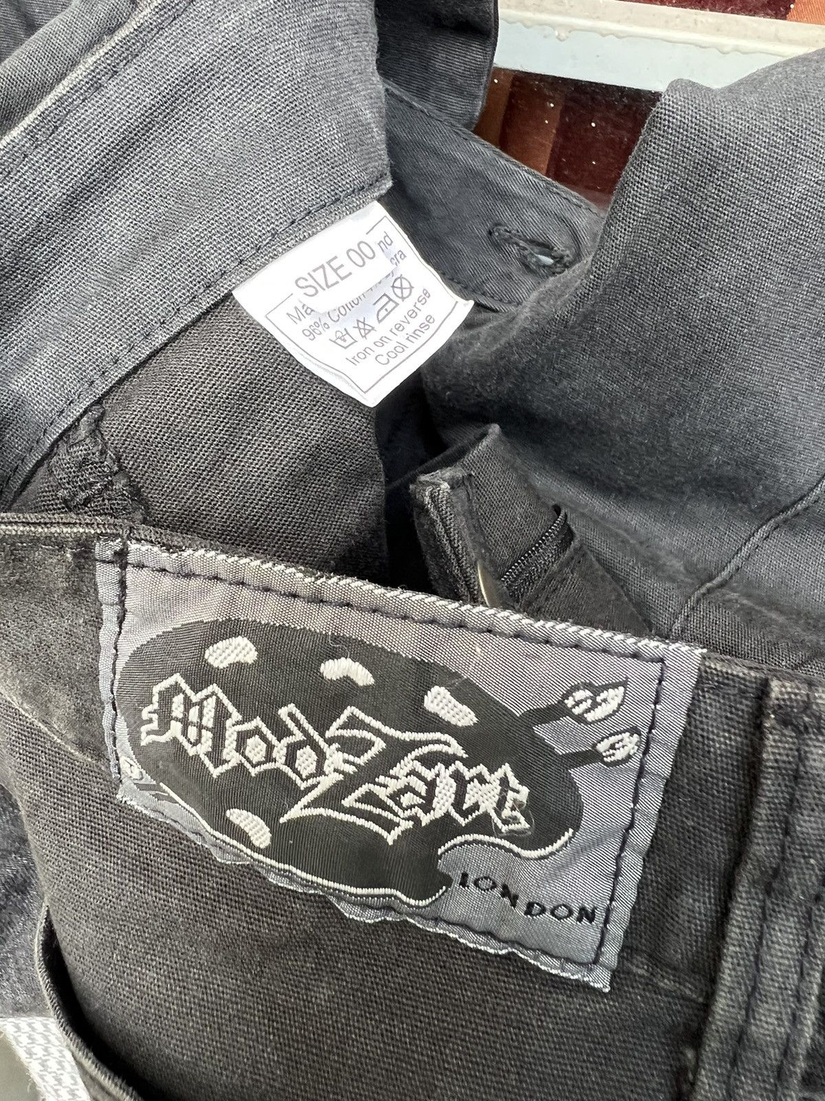 Vintage Vintage Modzart London Fade Camo Stretch Cargo Flare Trouser Size US 27 - 21 Thumbnail