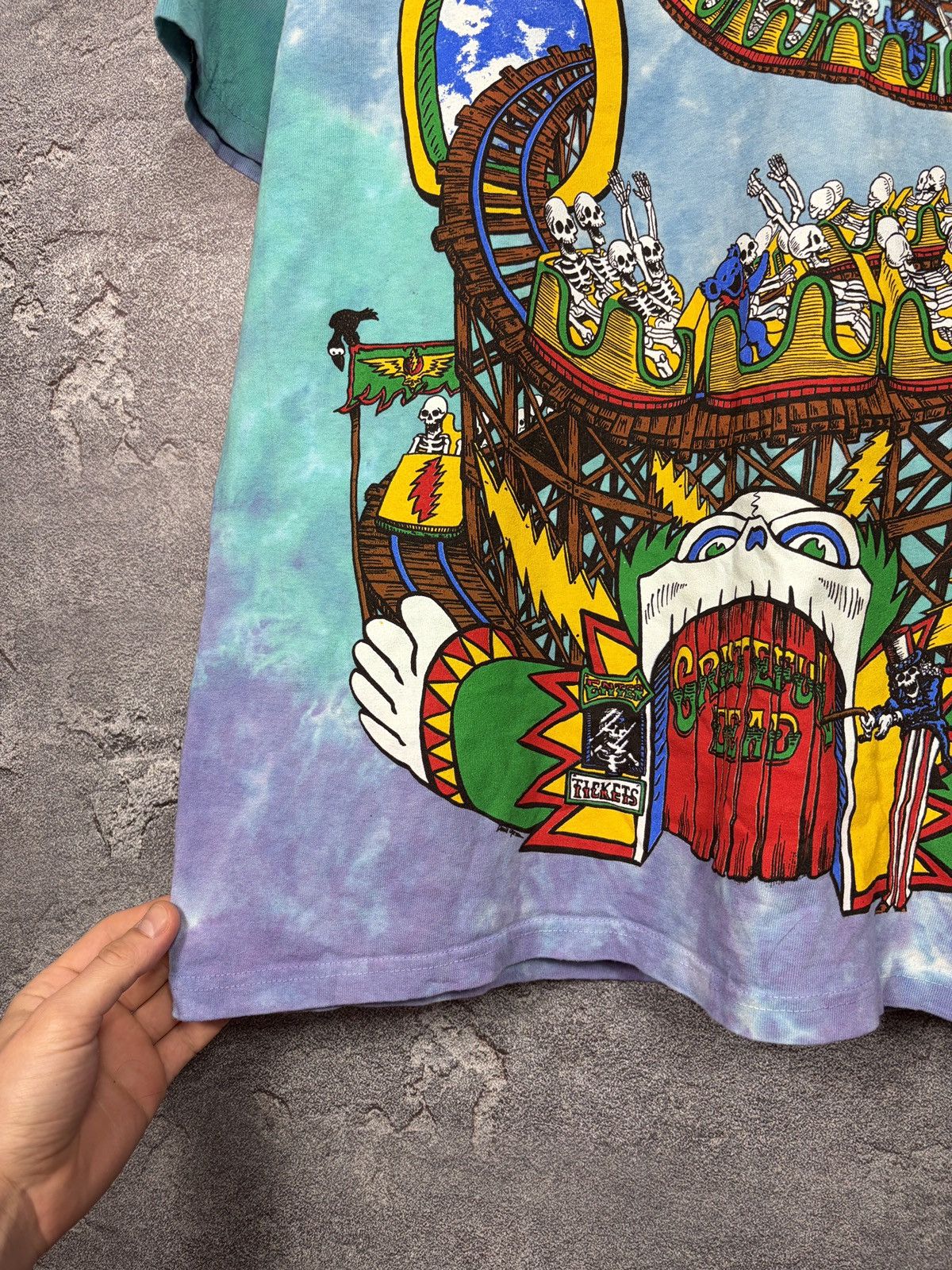 Liquid Blue Vintage Liquid Blue Grateful Dead Tie Dye T-shirt Size Xl Size US XL / EU 56 / 4 - 5 Thumbnail