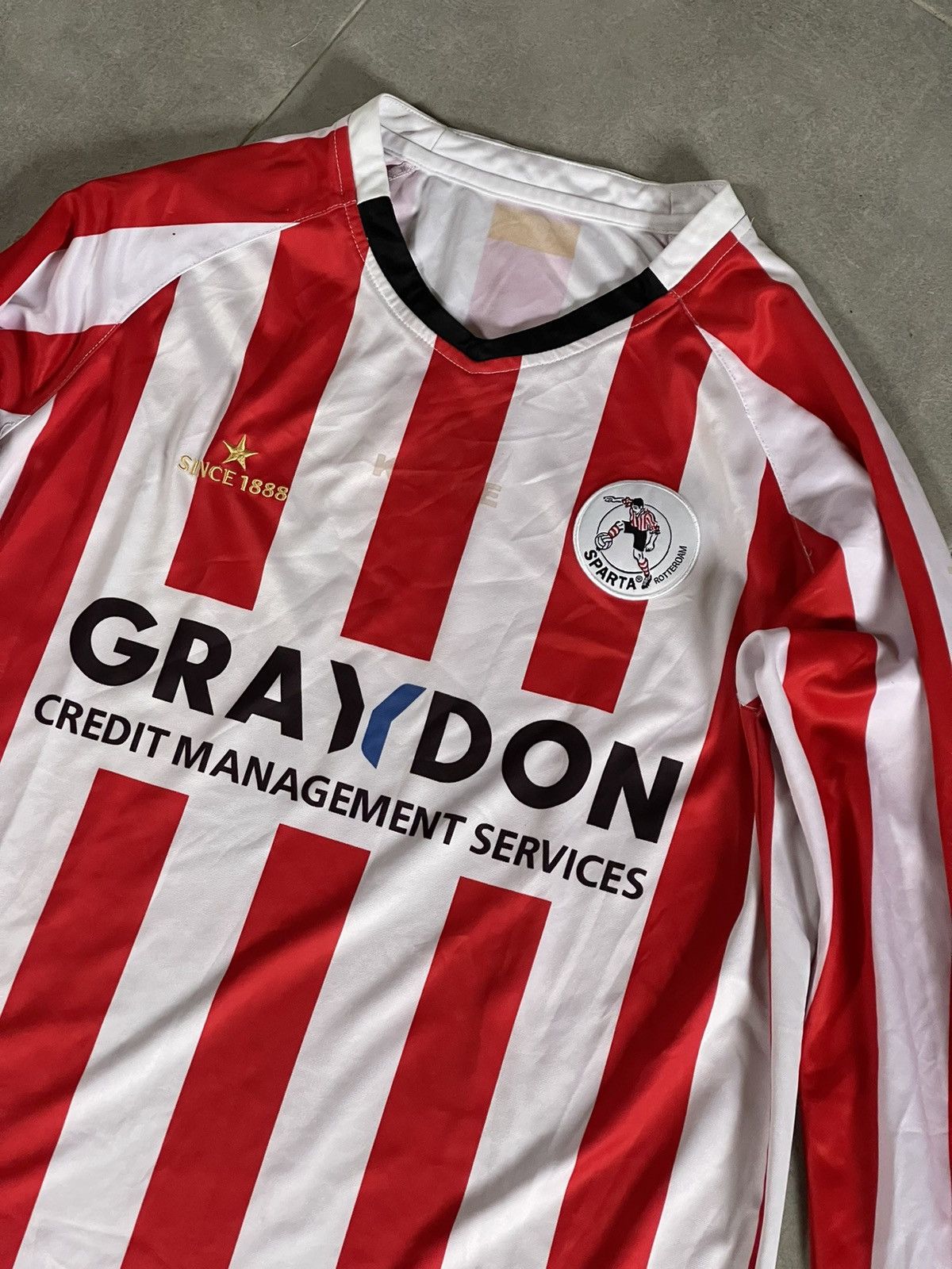 Vintage Kelme Sparta Rotterdam #11 Vintage Longsleeve jersey Size US M / EU 48-50 / 2 - 4 Thumbnail