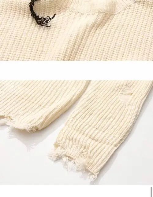 Individualized Shirts ripped street baggy sweater Size US L / EU 52-54 / 3 - 2 Thumbnail
