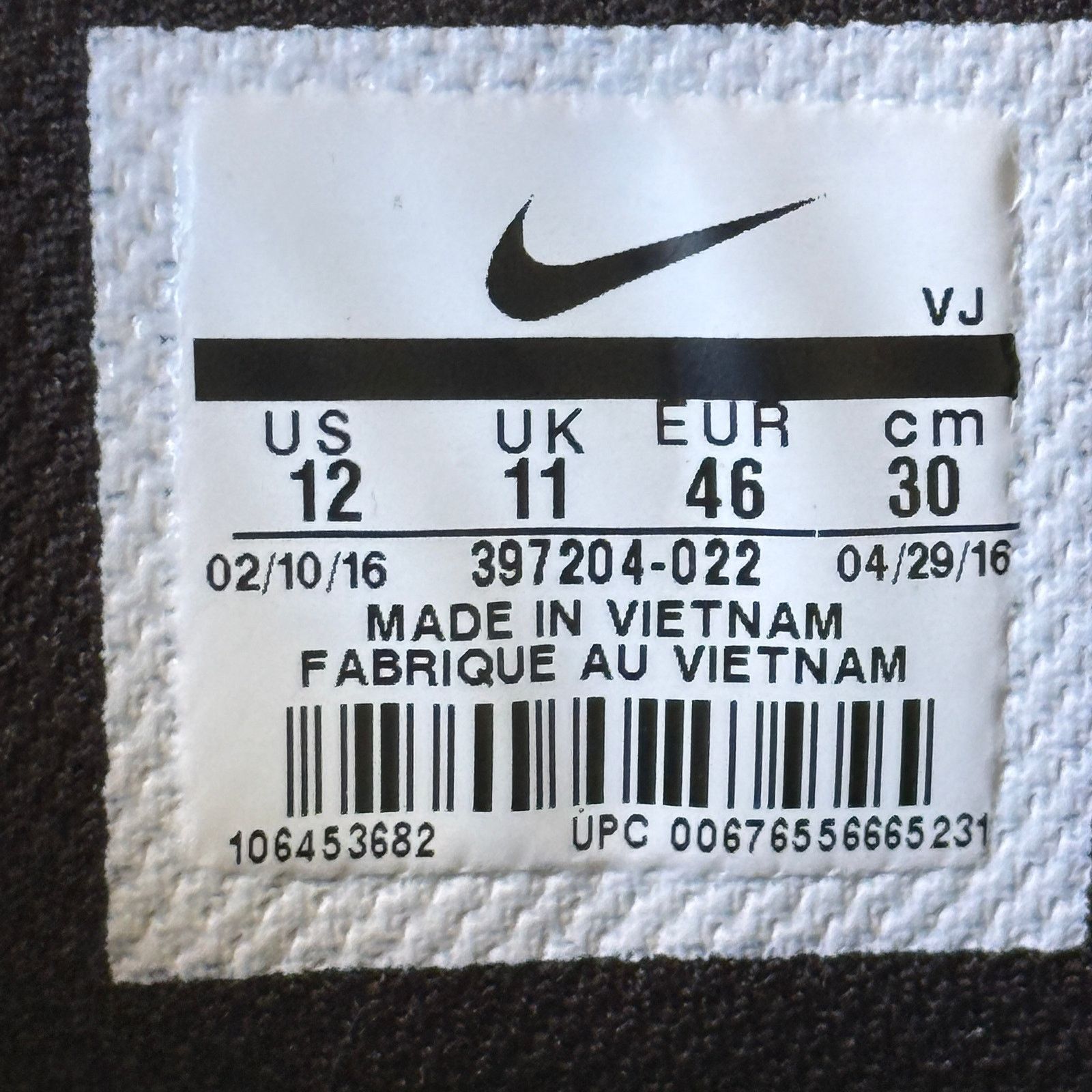 Nike Nike Air Flight Falcon Wolf Gray Men's Sz 12 Athletic Shoes Size US 12 / EU 45 - 7 Thumbnail