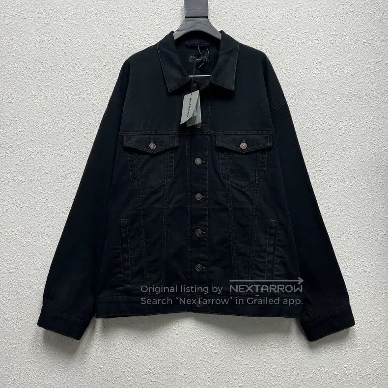 Balenciaga Balenciaga Double B Graffiti Splash Night Light Logo Denim Size US M / EU 48-50 / 2 - 1 Thumbnail