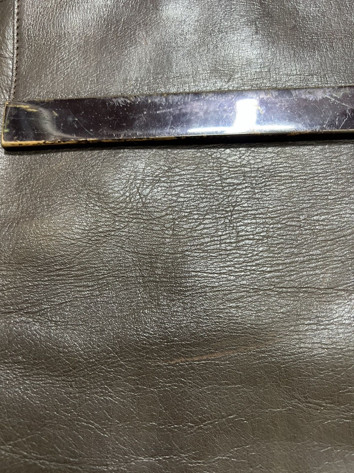 Gucci Gucci - Tom Ford - Brown Leather Shoulder Bag Size ONE SIZE - 11 Thumbnail