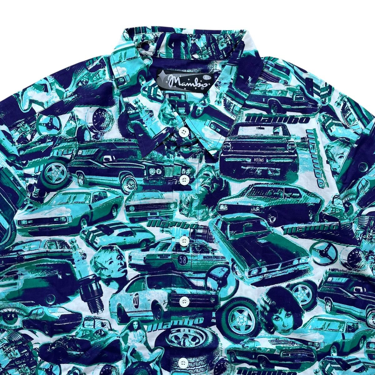 Mambo × Vintage VINTAGE Y2K MAMBO LOUD CAR GIRL BUTTON UPS SHIRT Size US XL / EU 56 / 4 - 2 Thumbnail