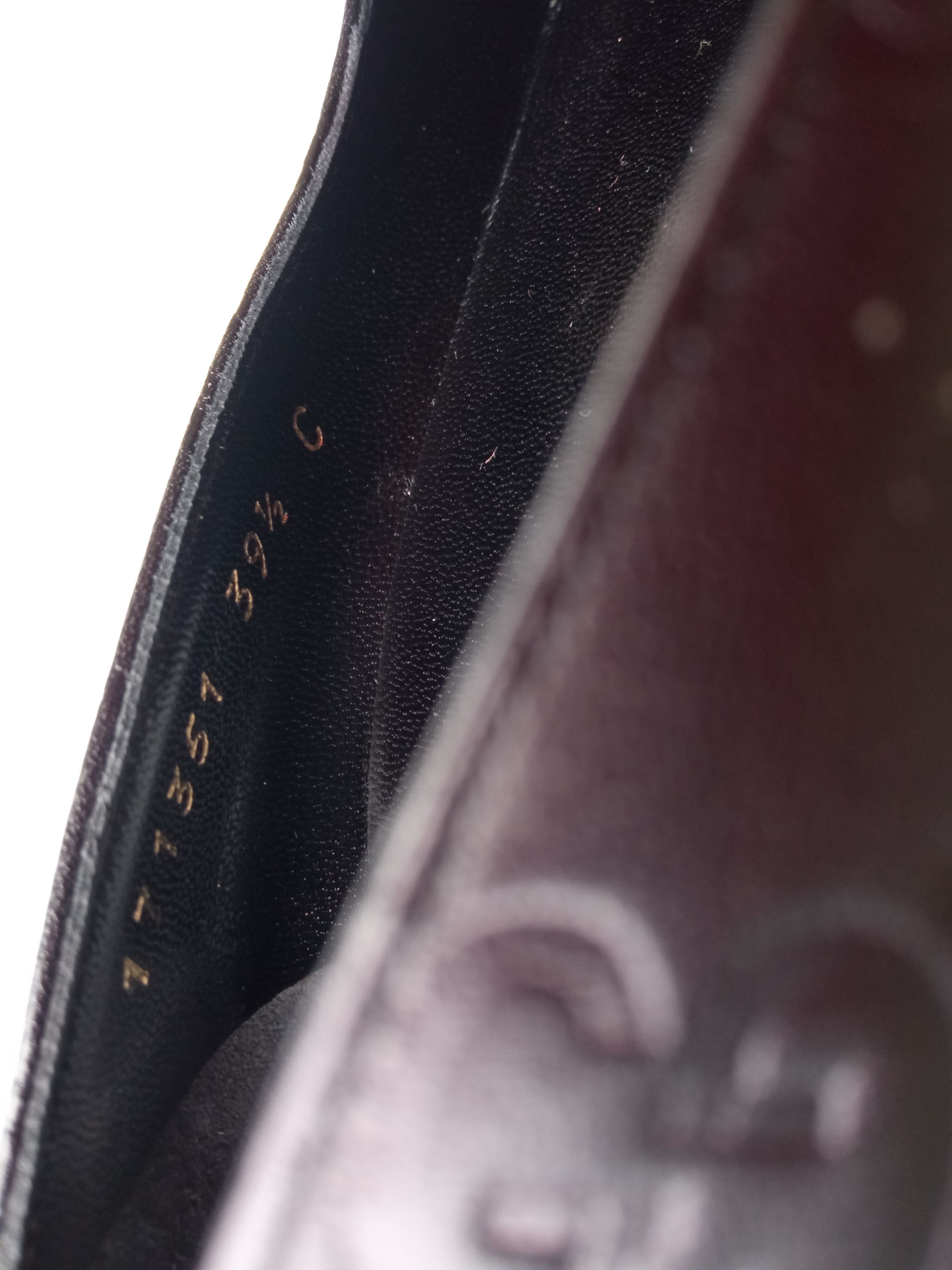 Gucci Guccissima GG monogram black leather horsebit peep toe Size US 9.5 / IT 39.5 - 6 Thumbnail
