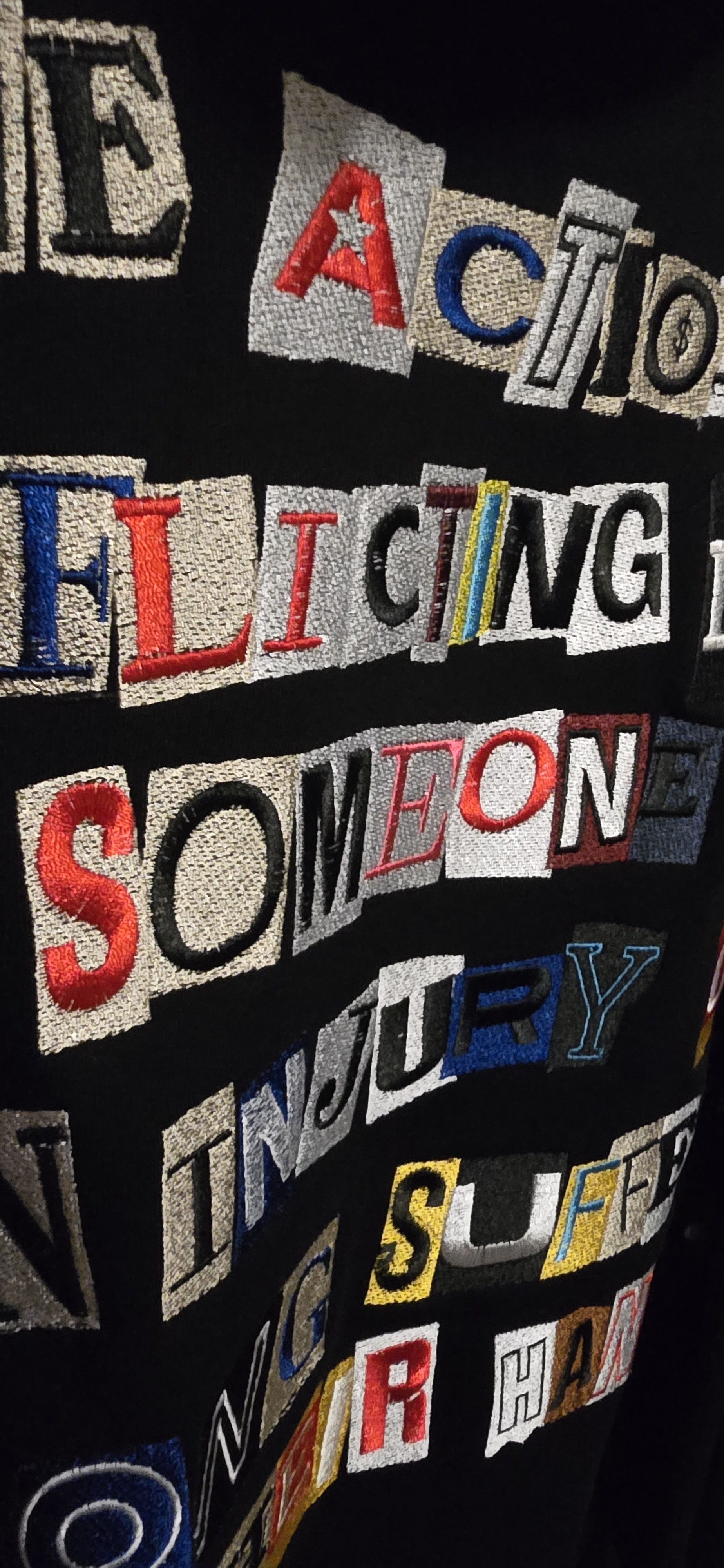 Revenge revenge ransom note hoodie 1/100 Size US L / EU 52-54 / 3 - 3 Thumbnail