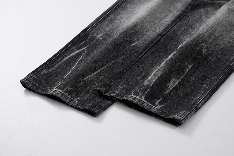 Jean Retro high street washed denim jeans for men Size US 32 / EU 48 - 5 Thumbnail