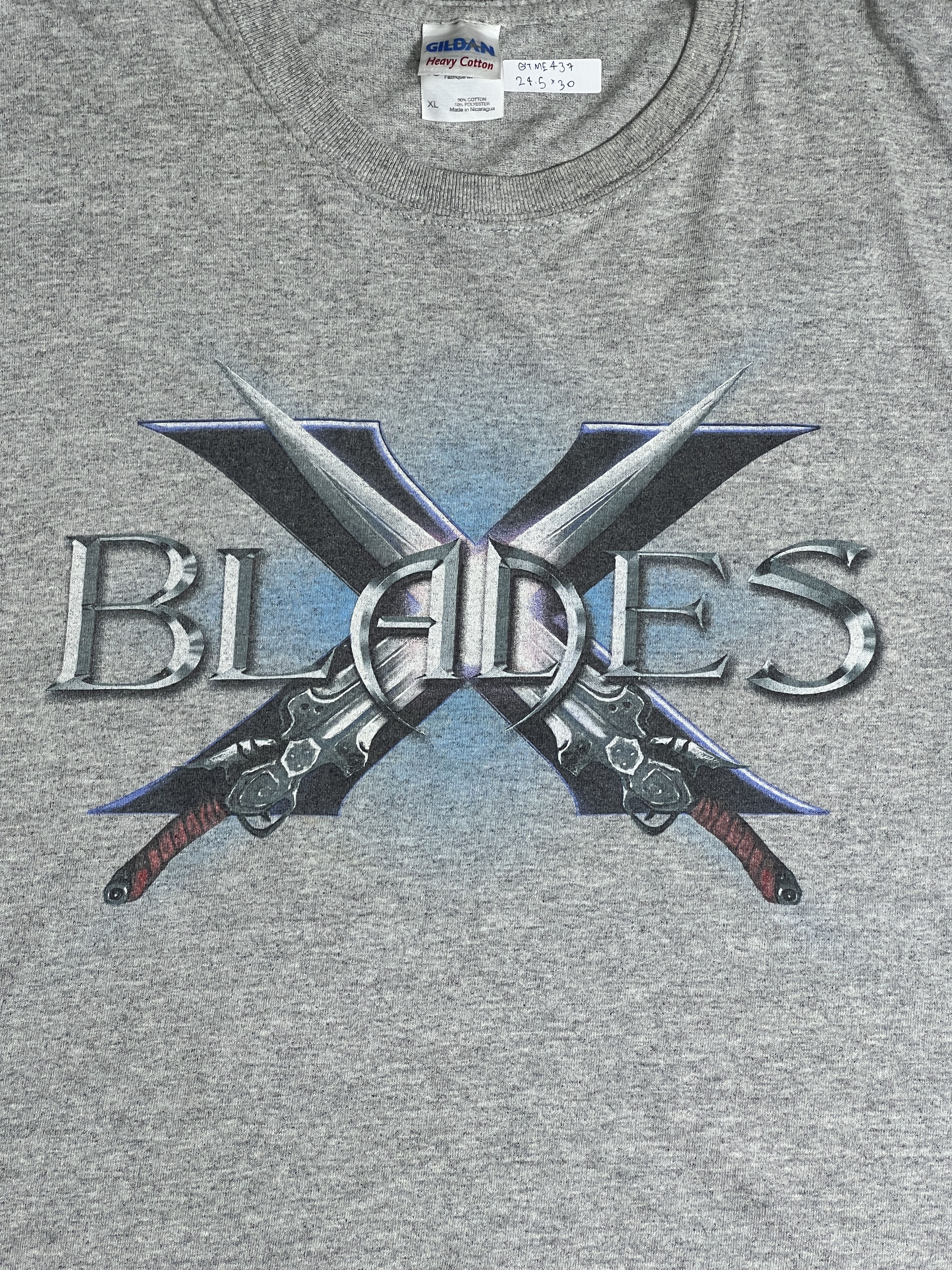 Playstation X-Blades Xbox PS Video Game Promo Tee (XL) GTME437 Size US XL / EU 56 / 4 - 2 Thumbnail
