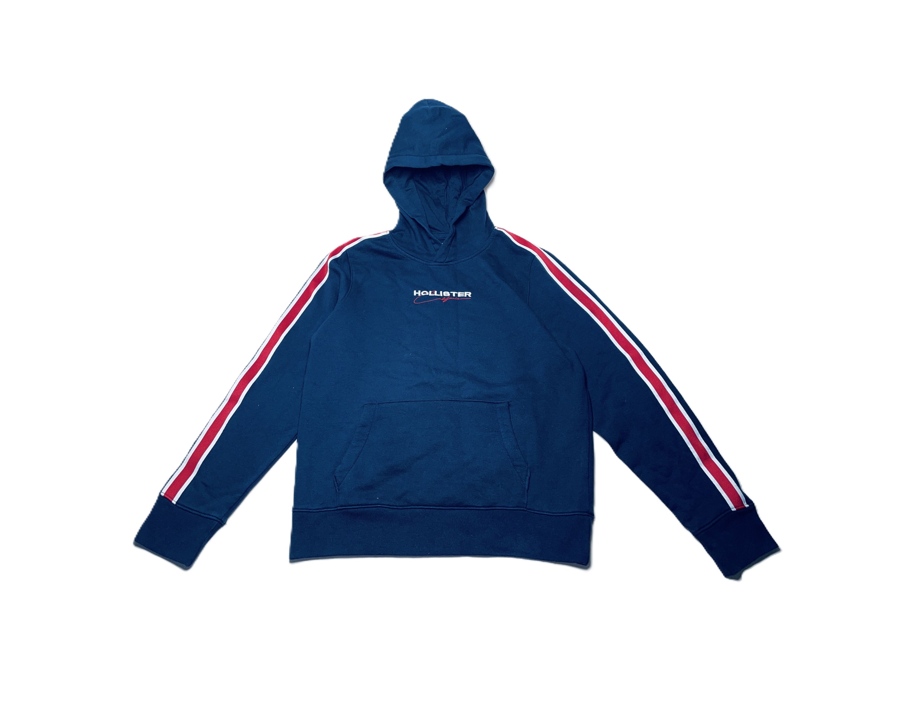 Hollister 🧥 29,90 € – Hollister Hoodie Blau Größe L Size US L / EU 52-54 / 3 - 1 Thumbnail