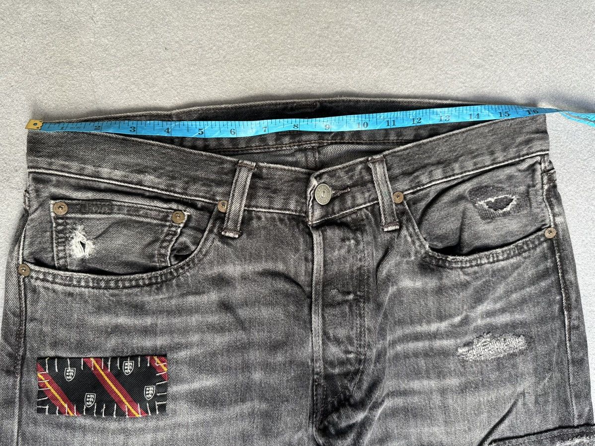 Polo Ralph Lauren Polo Ralph Lauren Patchwork Distressed Denim Size US 32 / EU 48 - 3 Thumbnail