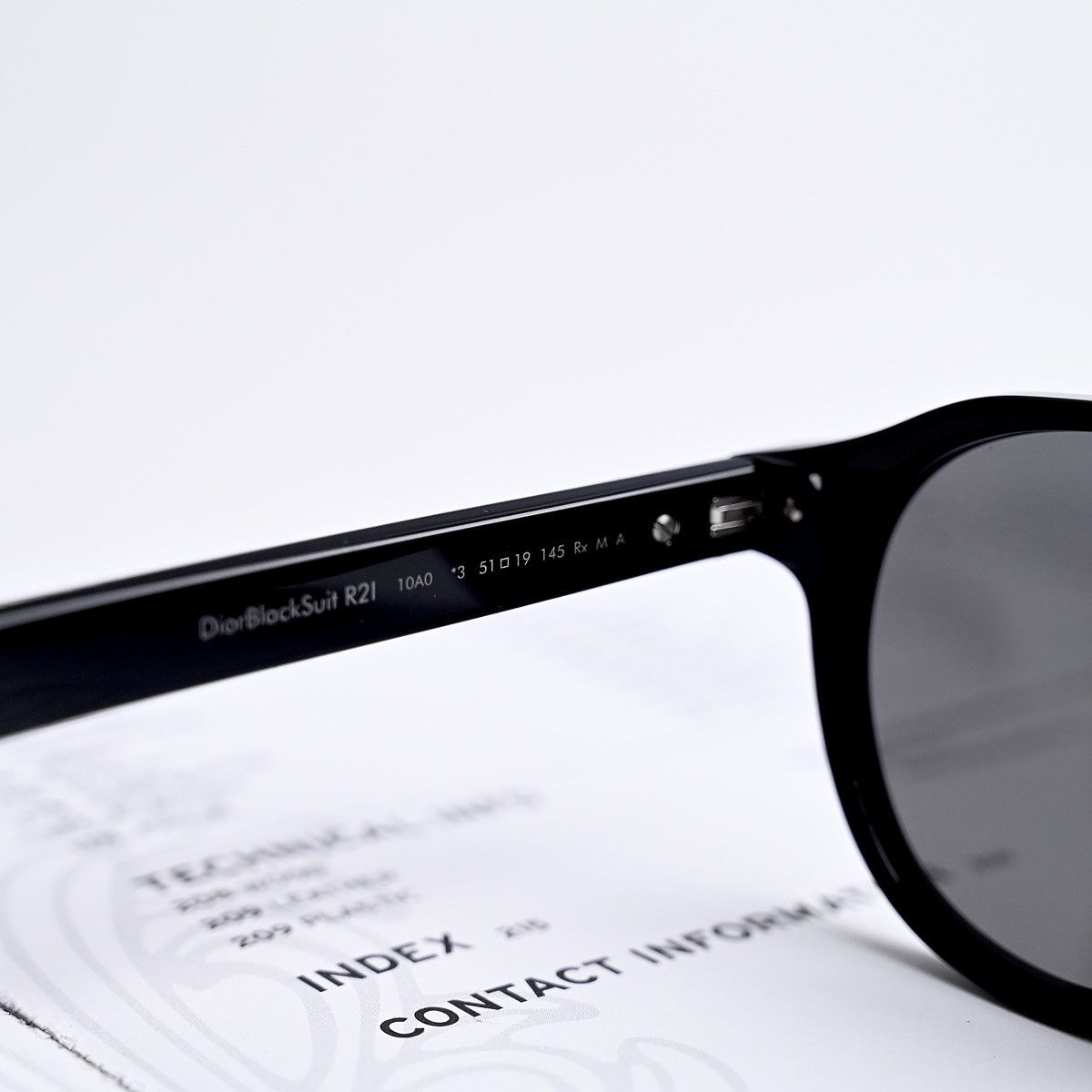 Dior DIOR DIORBLACKSUIT R2I 10A0 SUNGLASSES Size ONE SIZE - 7 Thumbnail