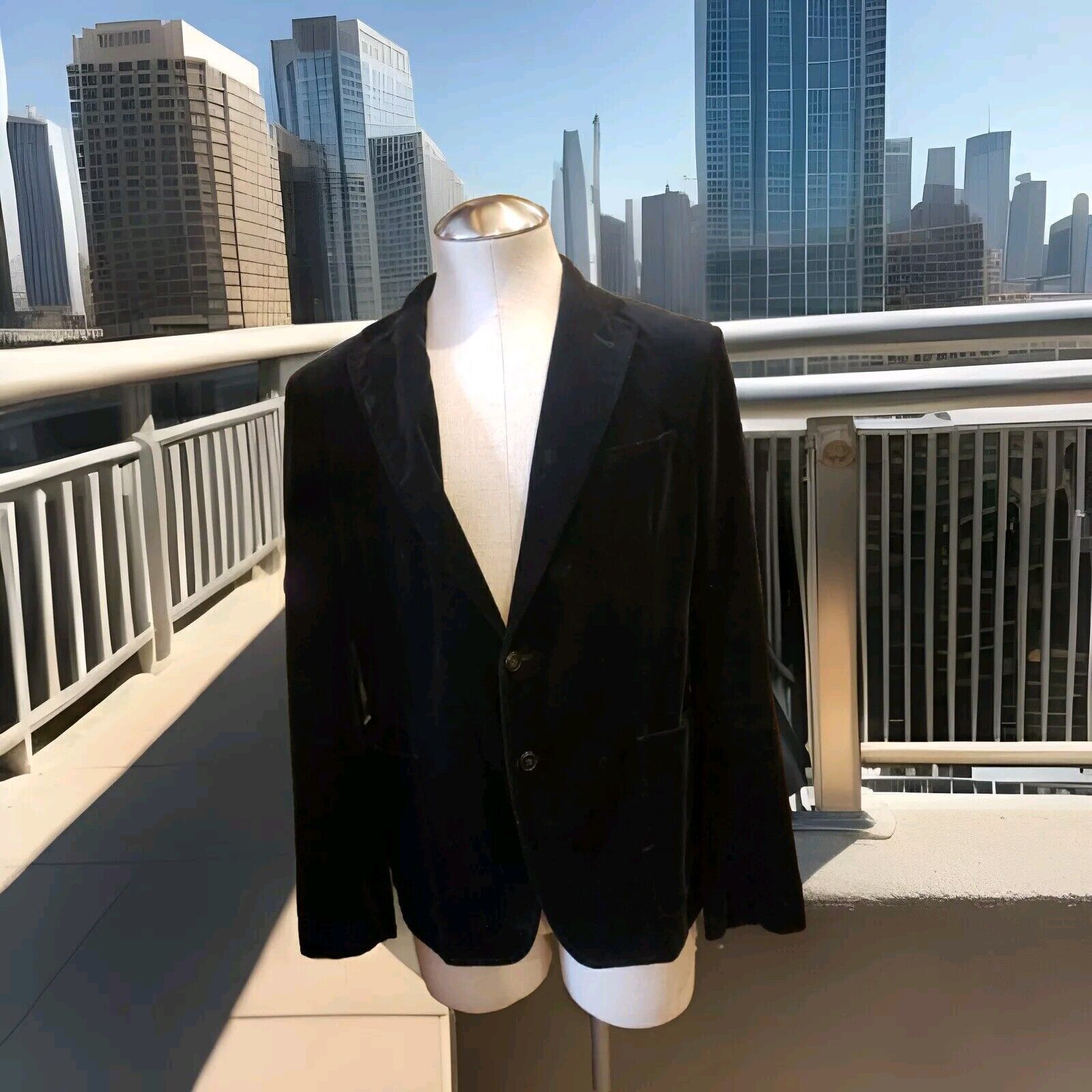 Armani Collezioni Vintage Armani Colleczioni 2 button blazer Corduroy 42 s Size 42S - 7 Thumbnail