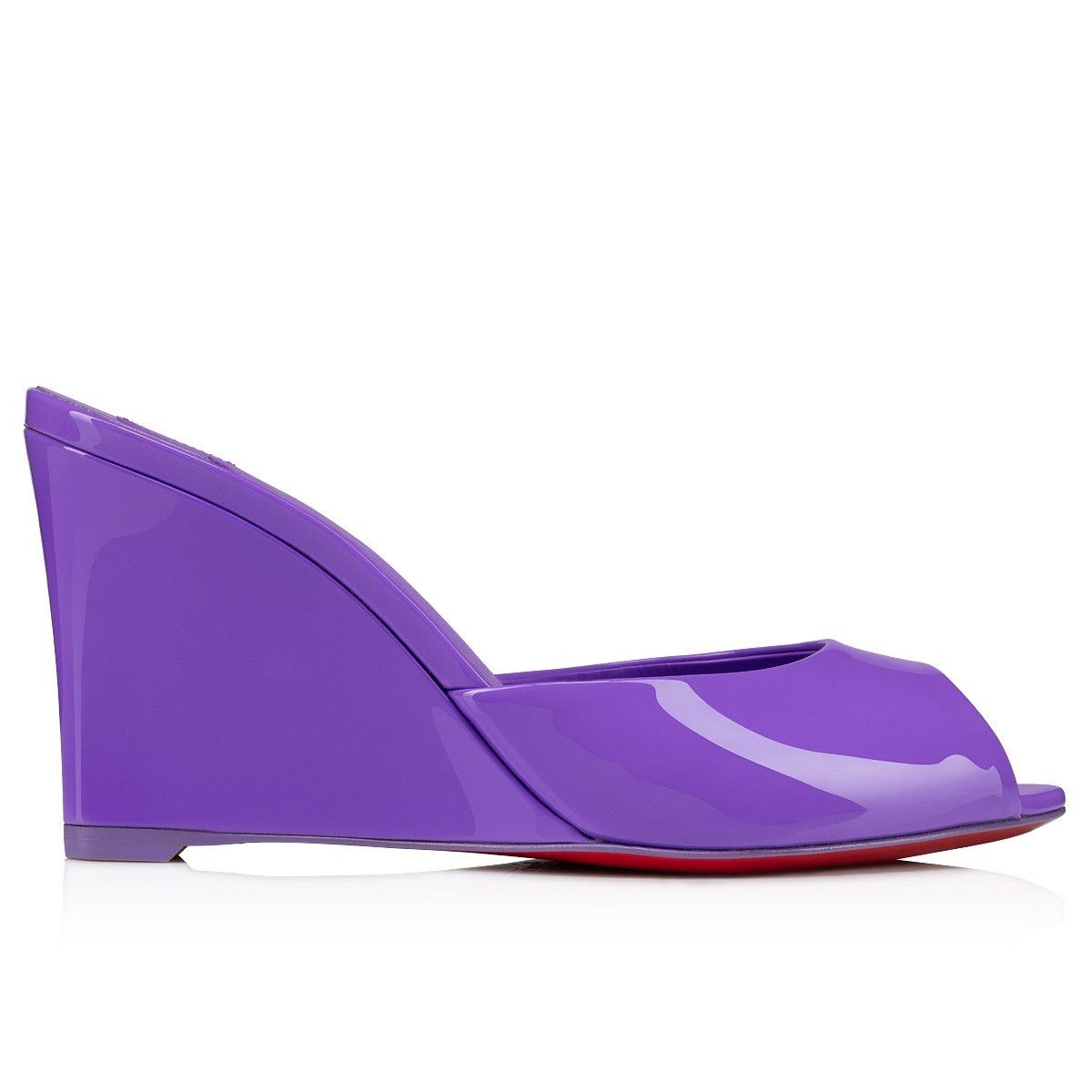 Christian Louboutin o1s1wg111224 Me Dolly Zeppa in Purple Size US 8.5 / IT 38.5 - 2 Thumbnail