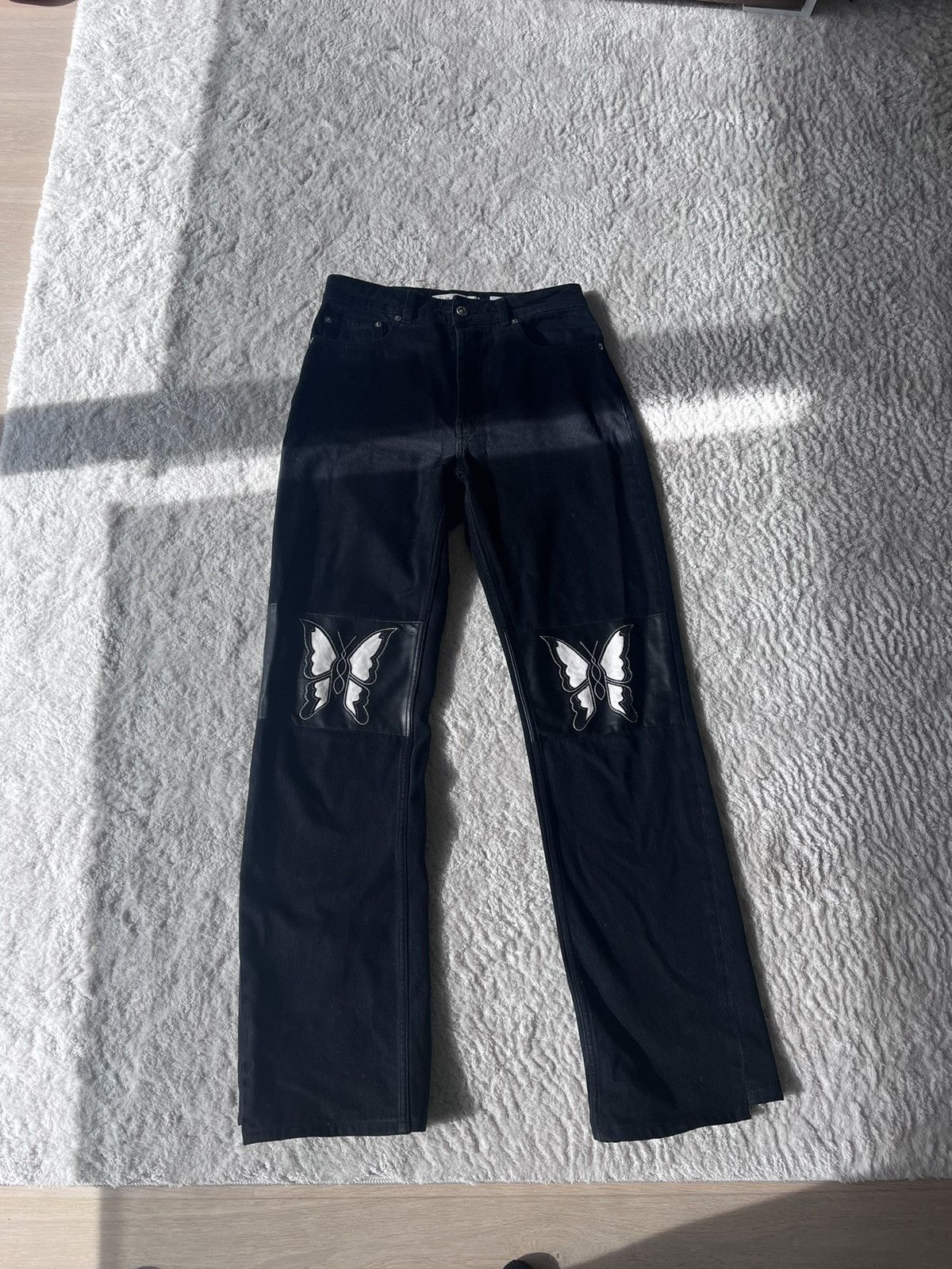 Our Legacy Our Legacy Spiral Cut Schmetterling Patch Denim Size 29" - 2 Thumbnail
