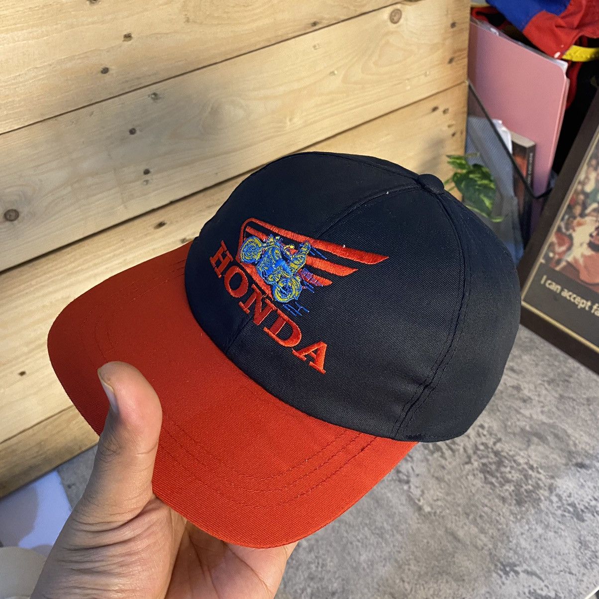 Honda × Japanese Brand Beautifull Vintage Honda Cap Size ONE SIZE - 10 Thumbnail