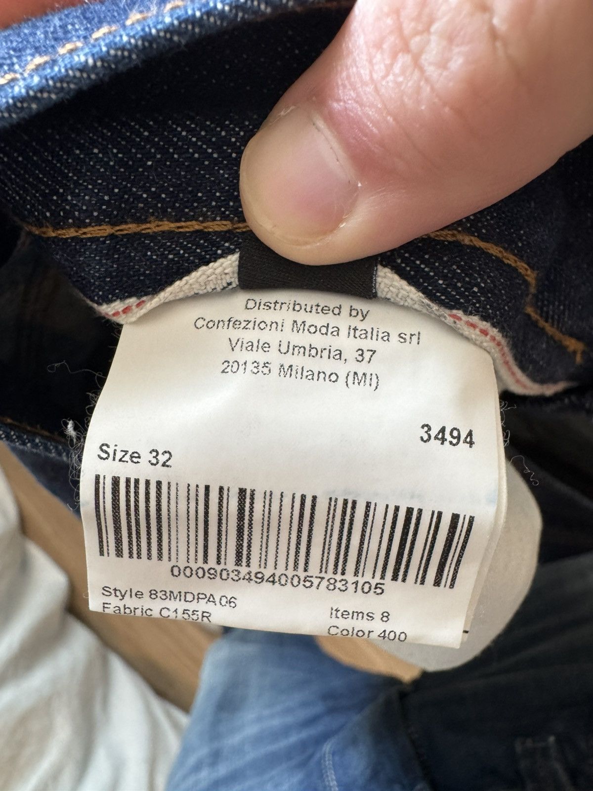 Calvin Klein 205W39NYC Calvin Klein 205W39NYC Straight leg denim Size US 32 / EU 48 - 4 Thumbnail