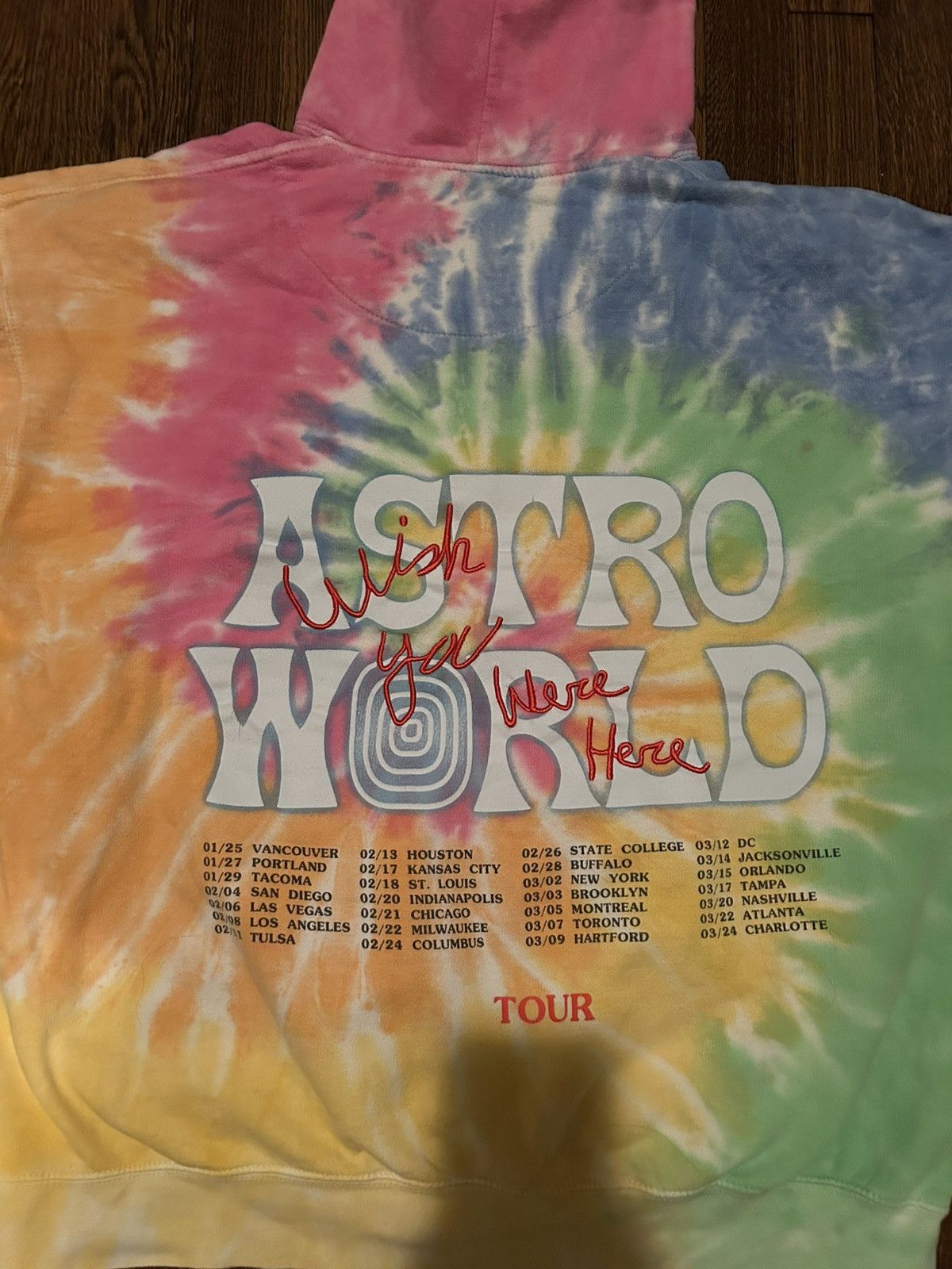 Travis Scott Travis Scott Astroworld Tour Skipping Bear Hoodie Size US XL / EU 56 / 4 - 4 Thumbnail