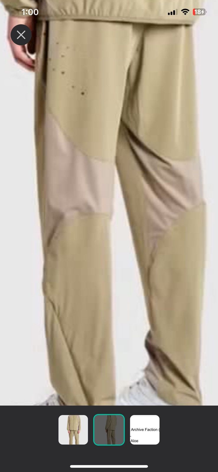On × POST ARCHIVE FACTION (PAF) On x Post Archive Faction PAF trackpants Size US 35 - 4 Thumbnail