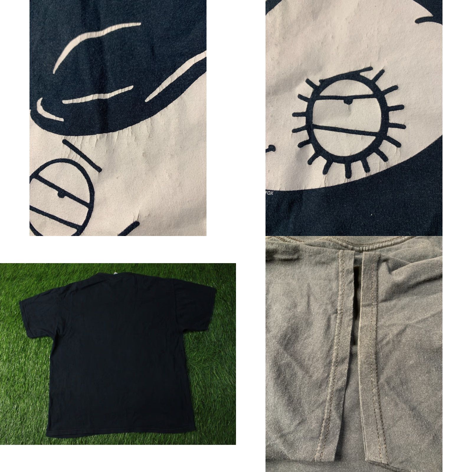 Fruit Of The Loom FAMILY GUY Stewie 2008 MEN Shirt XL Black Fruit of the Loom 100% Cotton Tee Cartoon Print Genders Mens Size US XL / EU 56 / 4 - 8 Thumbnail