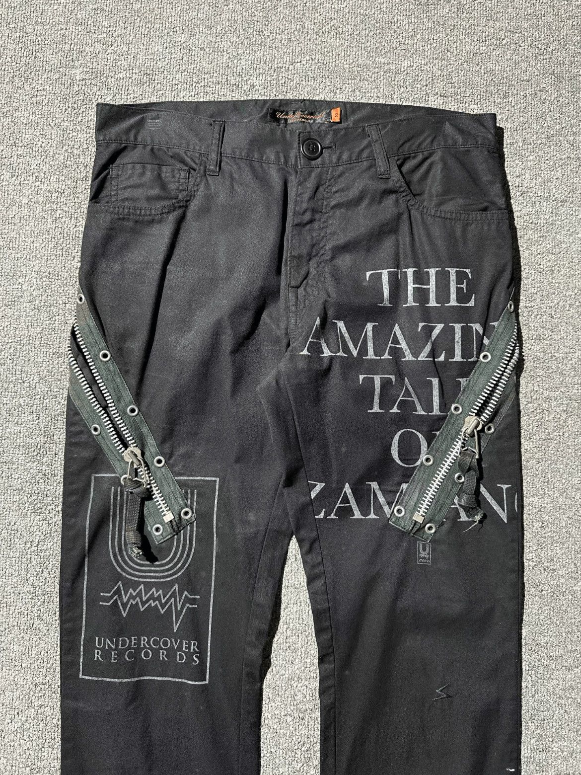 Undercover Undercover Sz 2 Undercover 06SS T-period Joint Zipper Carg Size US 30 / EU 46 - 3 Thumbnail