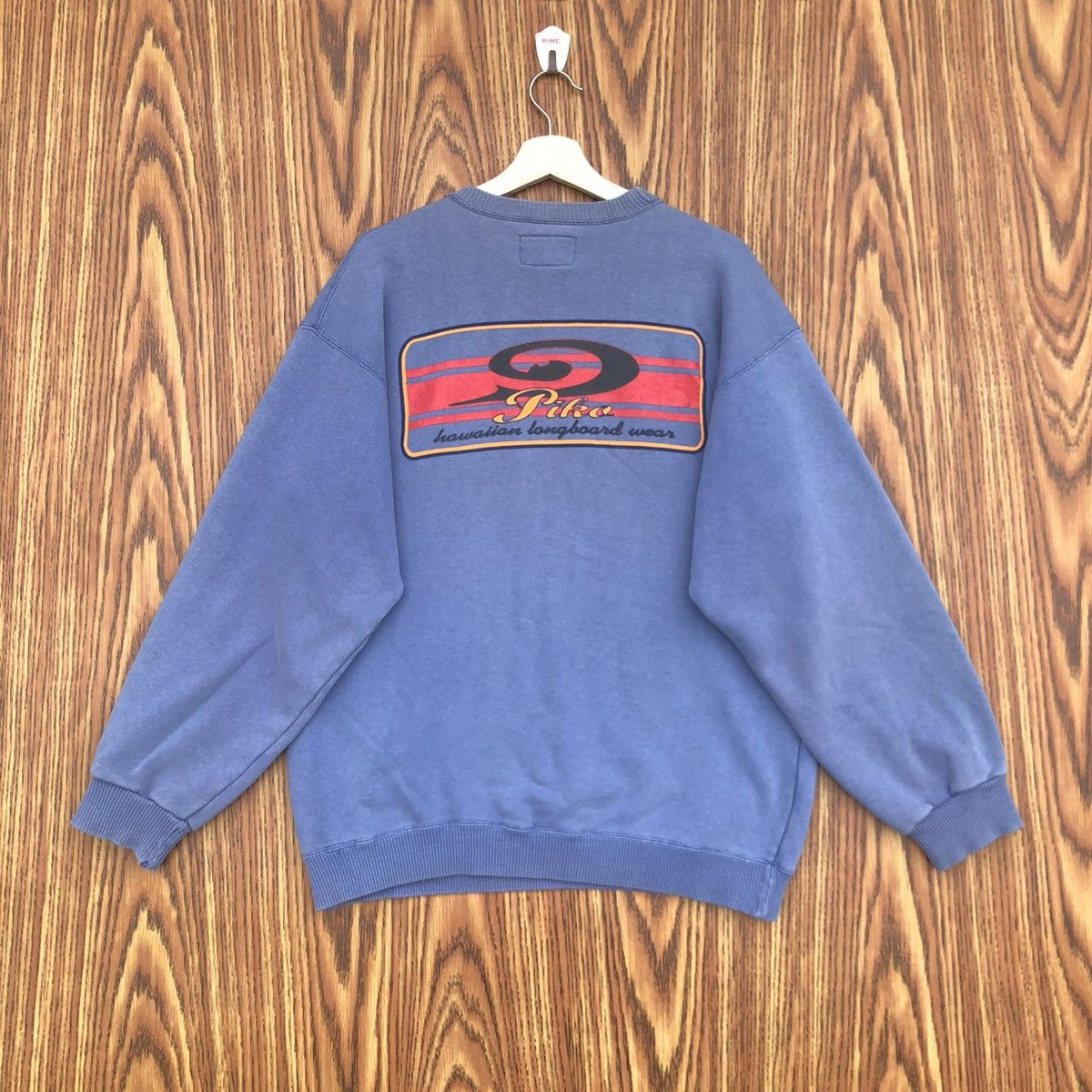 Vintage Vintage Piko Hawaiian Longboard Wear Sweatshirt Crewneck Size US L / EU 52-54 / 3 - 1 Thumbnail