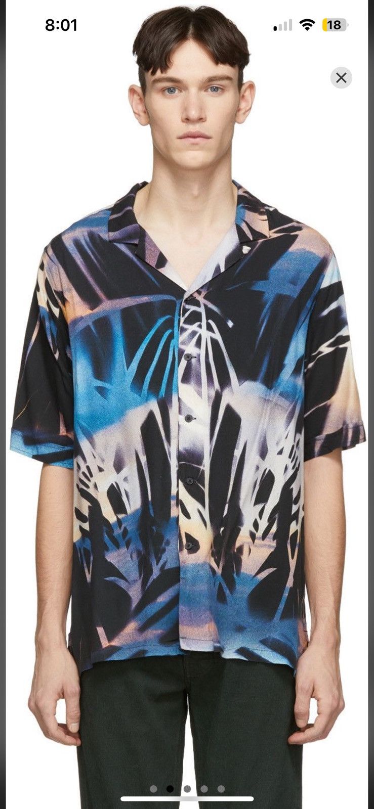 Ksubi Ksubi Palms Resort Shirt Size US S / EU 44-46 / 1 - 3 Thumbnail