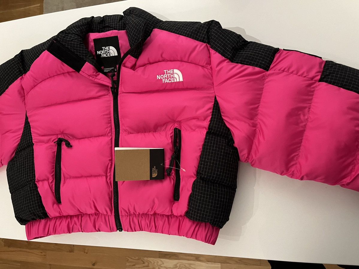 image of The North Face Rusta Puffer Cropped Pink, Women's (Size XL)