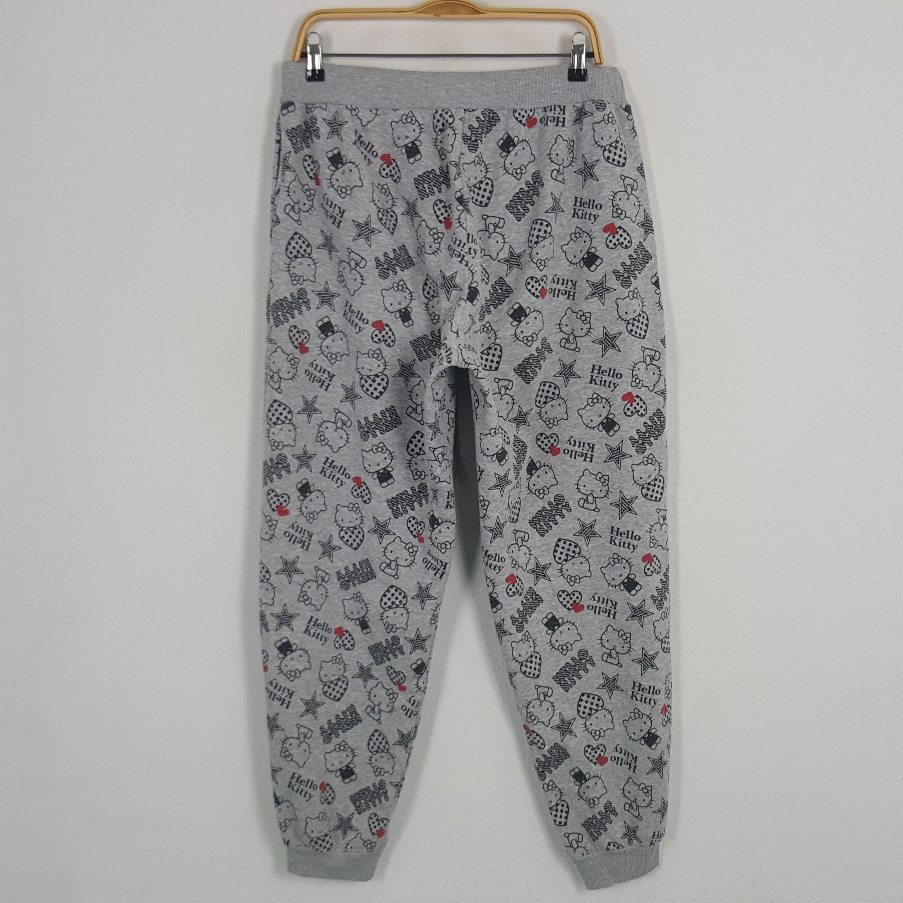 Cartoon Network × Japanese Brand × Vintage Vintage Hello Kitty Full Printed Cartoon Jogging Pants Size US 30 / EU 46 - 4 Thumbnail