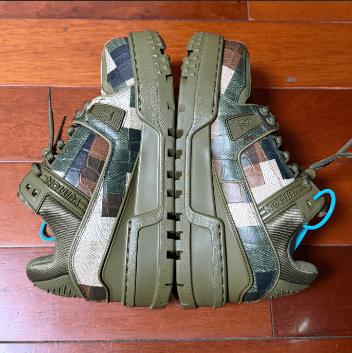 Louis Vuitton Louis Vuitton low-top sneakers 37.5 Size US 5 / EU 37 - 6 Thumbnail