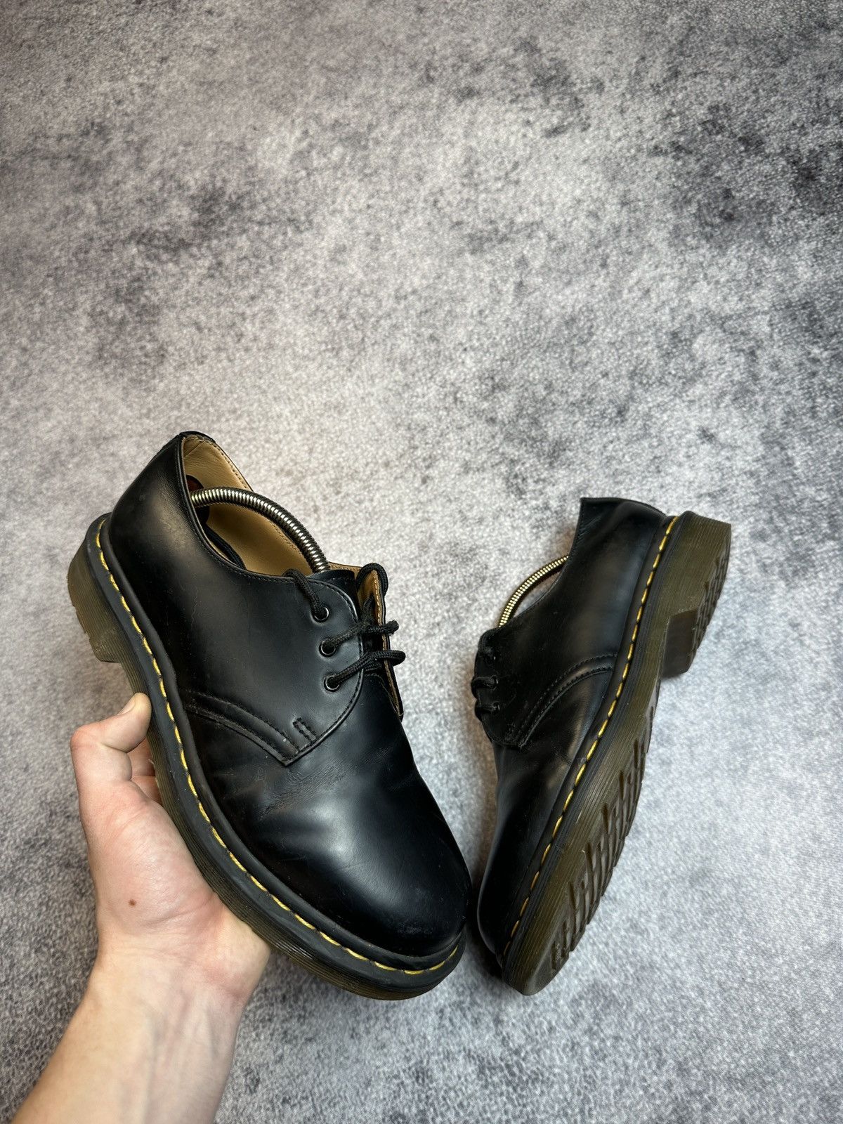 Dr. Martens × Vintage Y2K Vintage Dr. Martens Low Leather Boots Shoes Streetwear Size US 7 / EU 40 - 1 Thumbnail