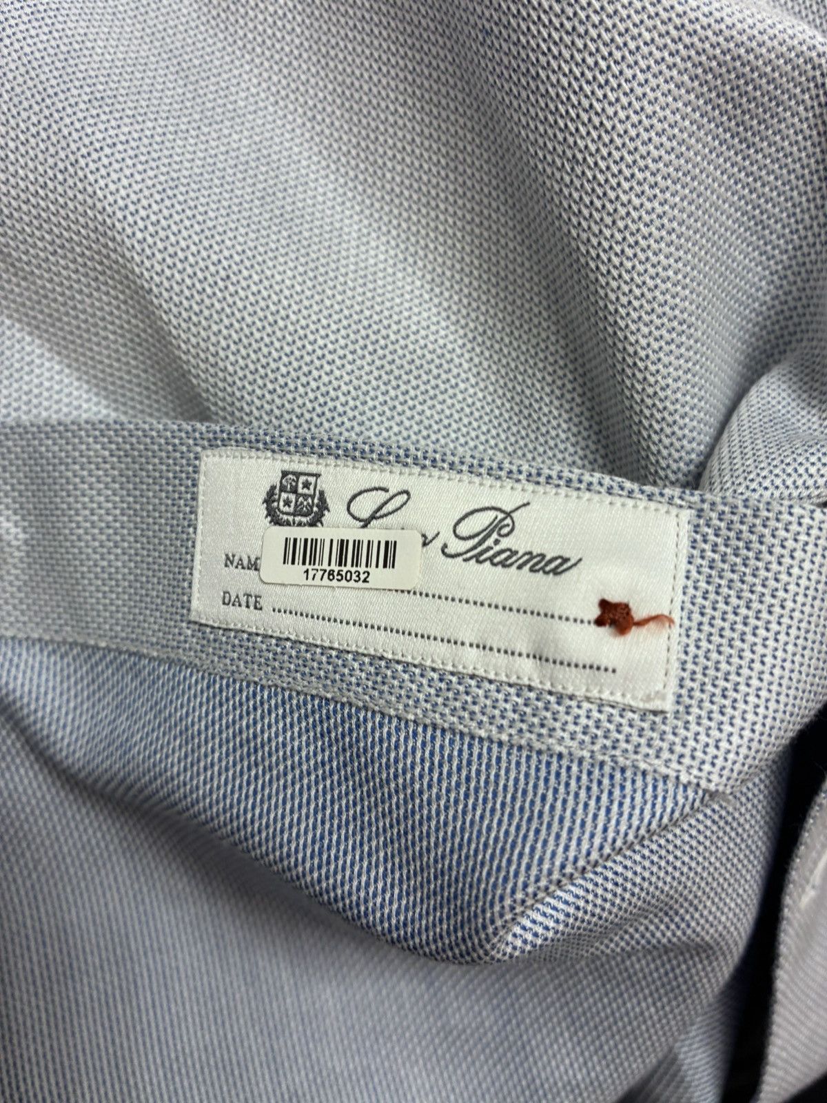 Loro Piana Loro Piana blue cotton shirt size 38 15 Size US S / EU 44-46 / 1 - 8 Thumbnail
