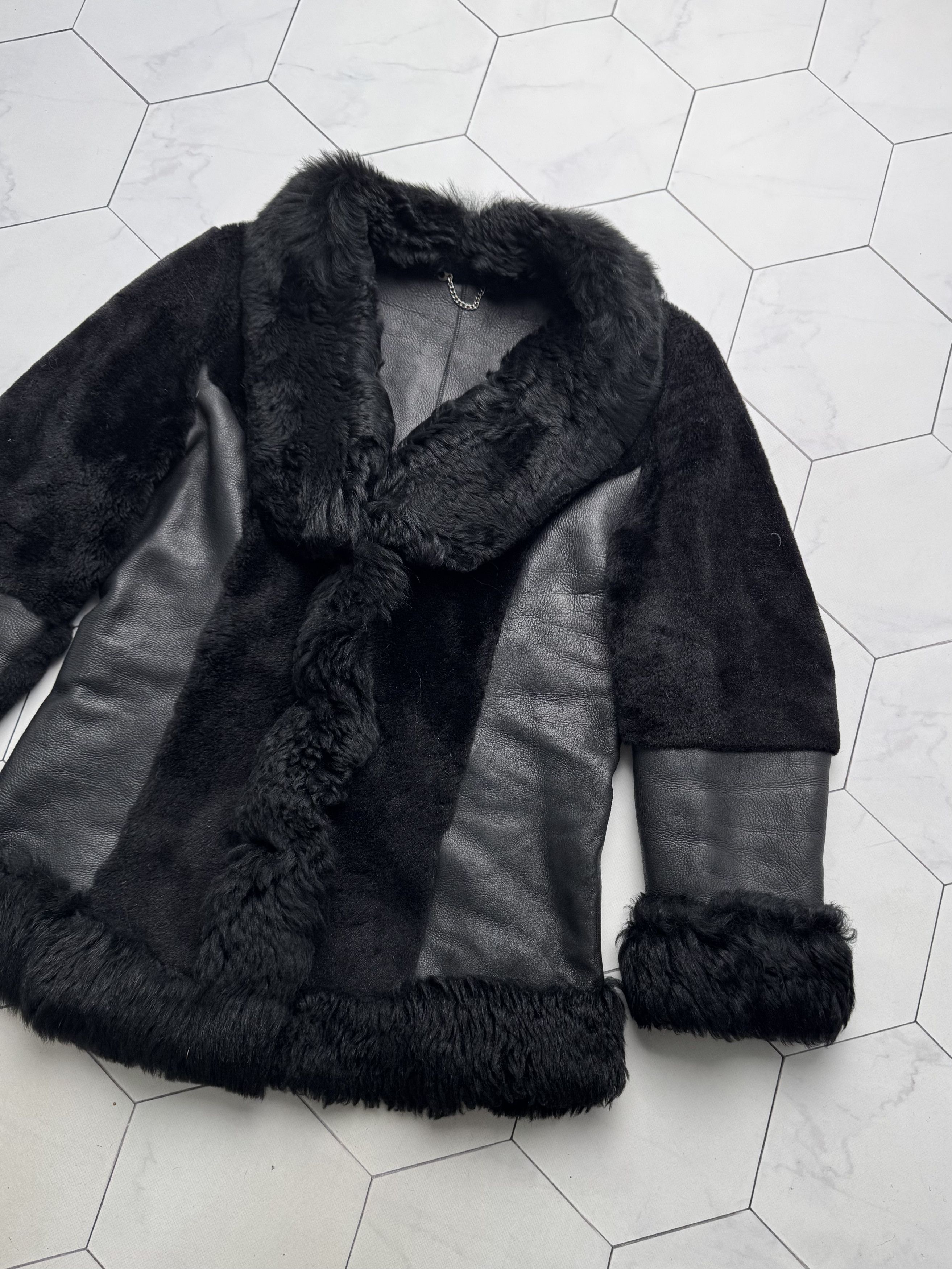 Vintage Vintage Real Sheepskin Coat (B550)E2D15 Size XL / US 12-14 / IT 48-50 - 7 Thumbnail