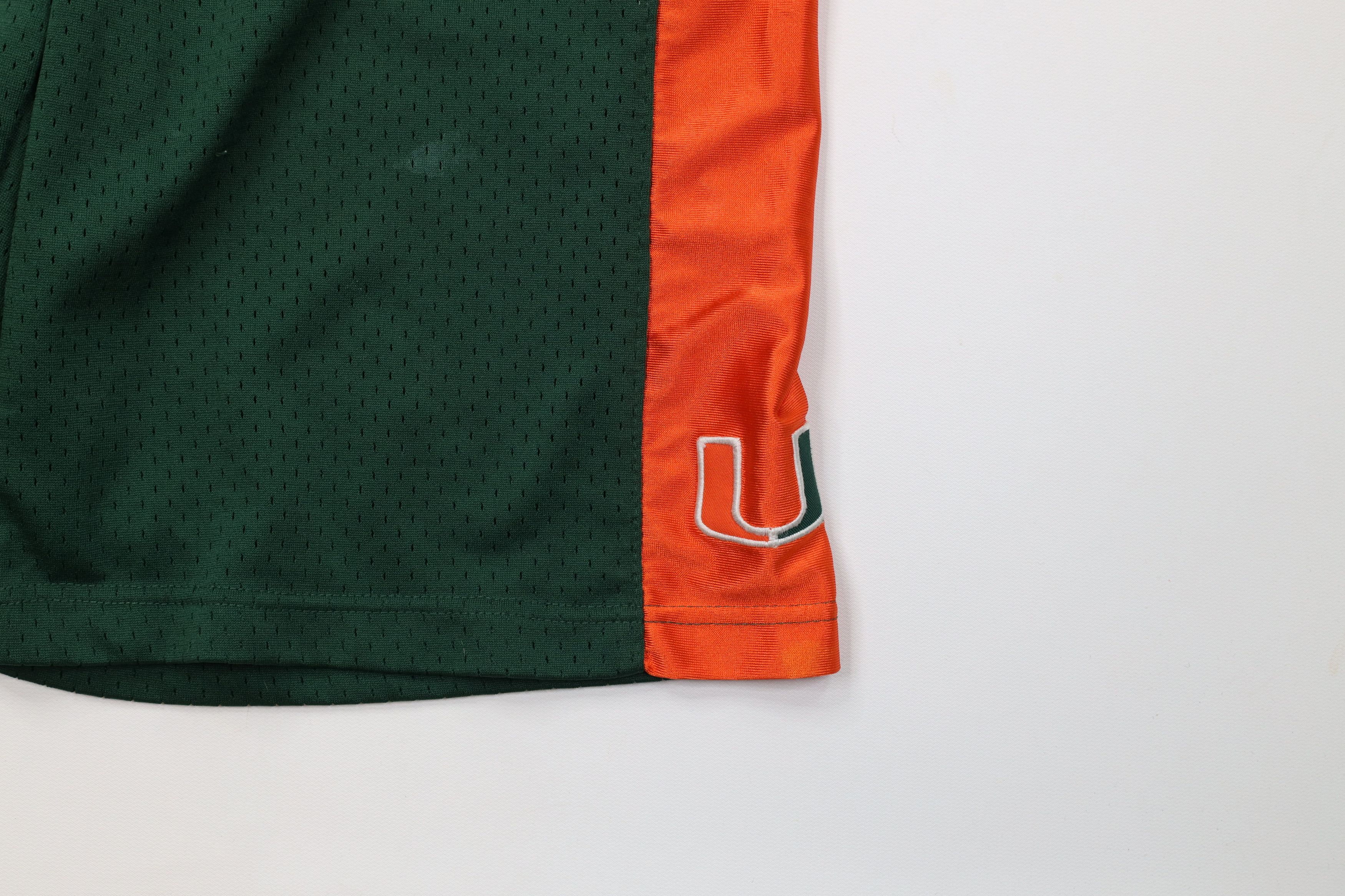 Vintage Vintage University of Miami Hurricanes Mesh Gym Shorts Size US 34 / EU 50 - 8 Thumbnail