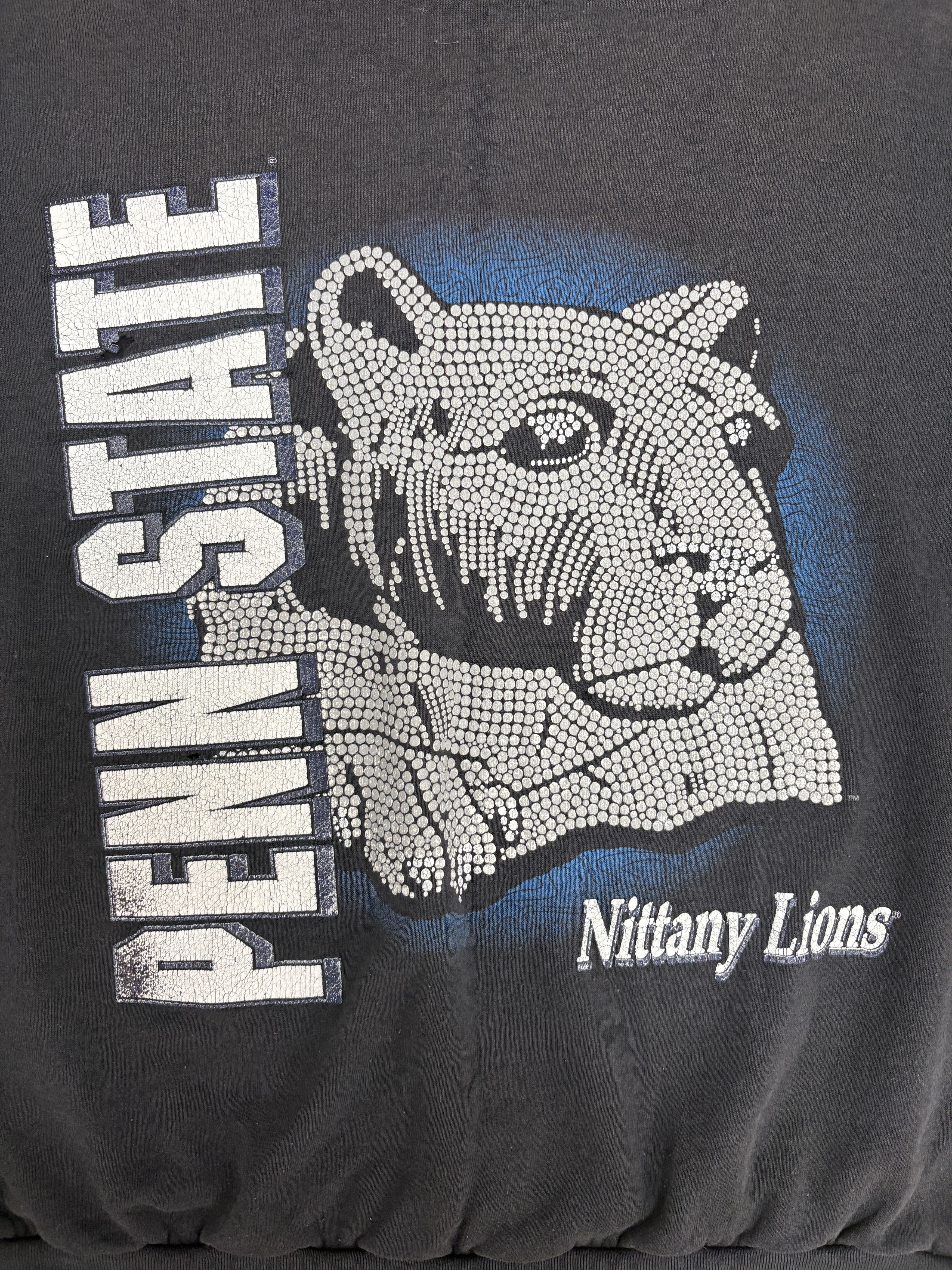Vintage Penn State Nittany Lions Vintage Blue Crewneck Sweater Size US XXL / EU 58 / 5 - 2 Thumbnail