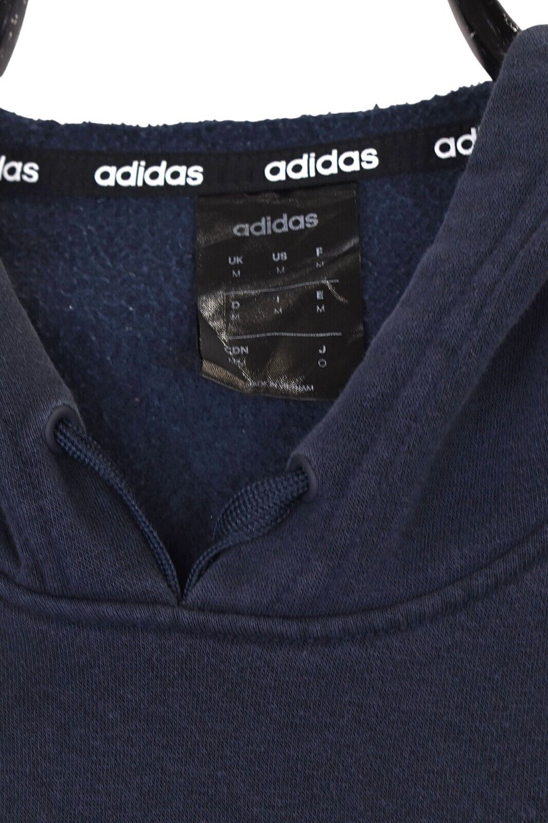 Adidas Modern Adidas hoodie (M), navy graphic sweatshirt Size US M / EU 48-50 / 2 - 4 Thumbnail